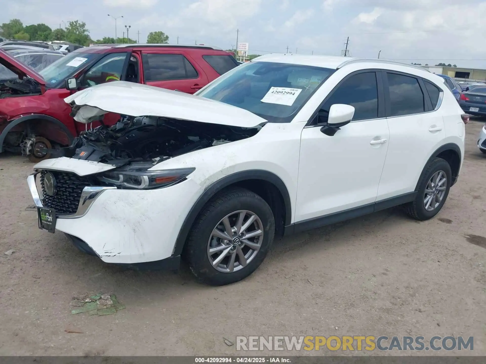 2 Photograph of a damaged car JM3KFBBM7N0533805 MAZDA CX-5 2022