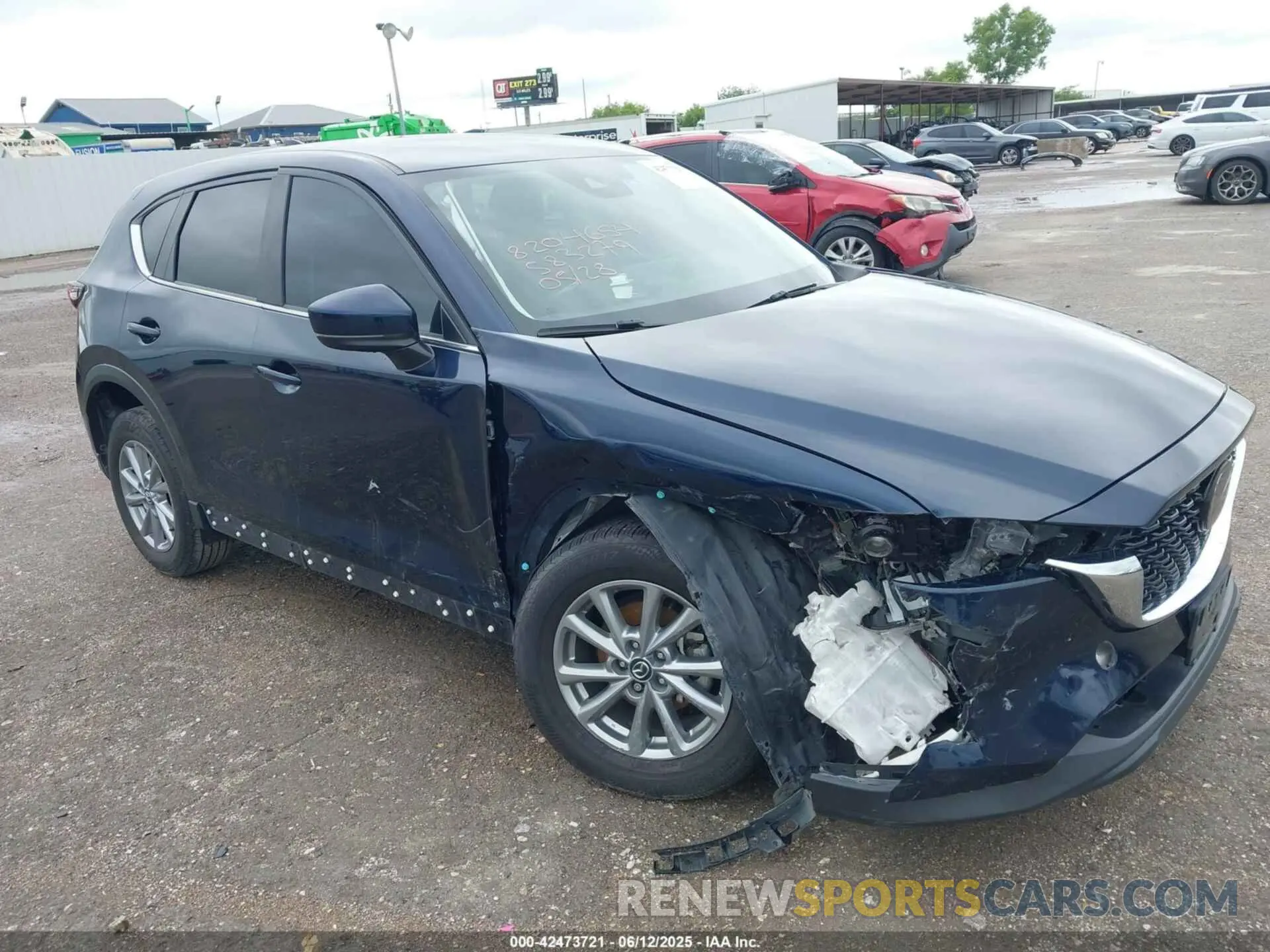 6 Photograph of a damaged car JM3KFBBM9N0583279 MAZDA CX-5 2022