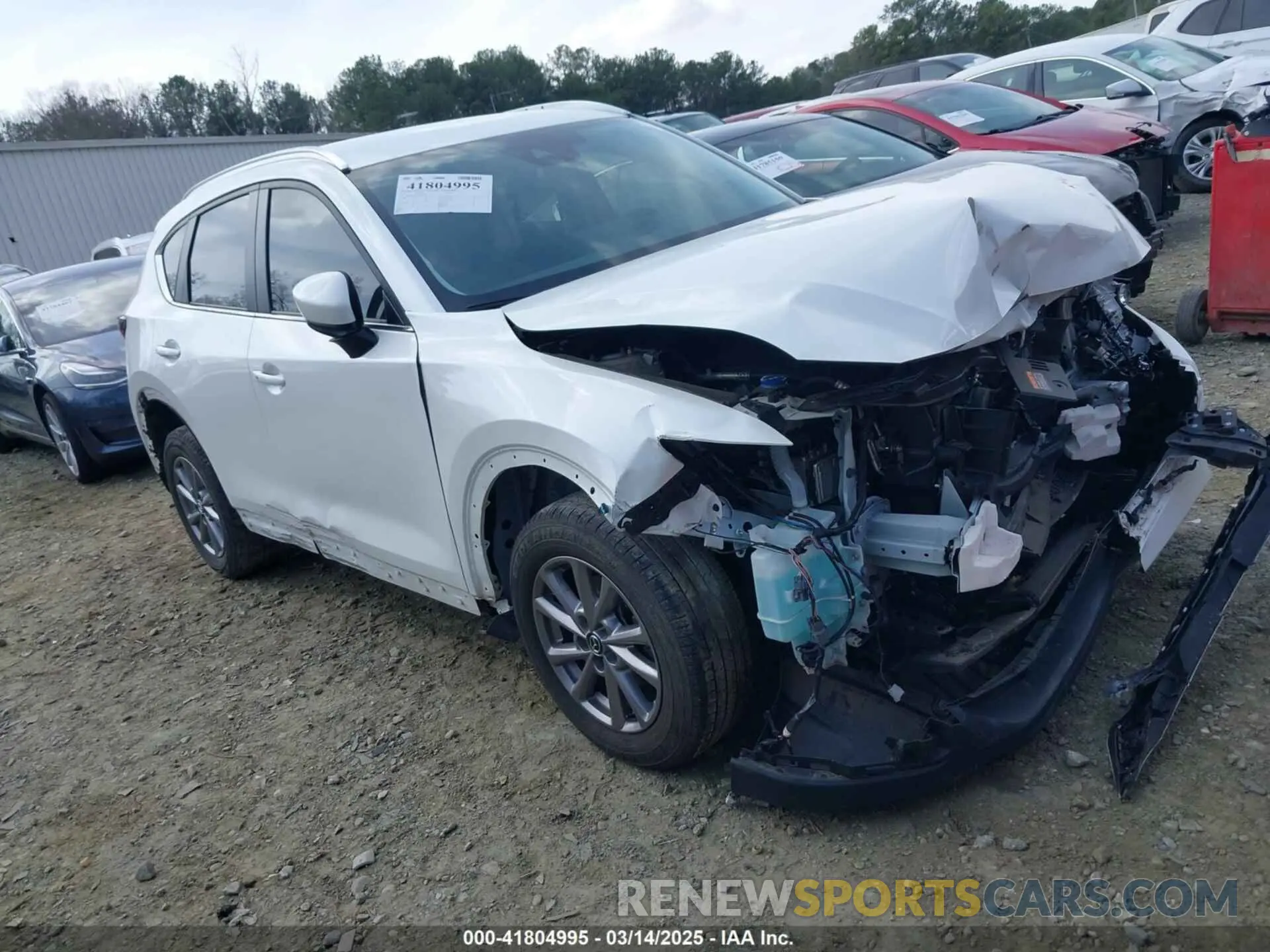 1 Photograph of a damaged car JM3KFBBMXN0539159 MAZDA CX-5 2022