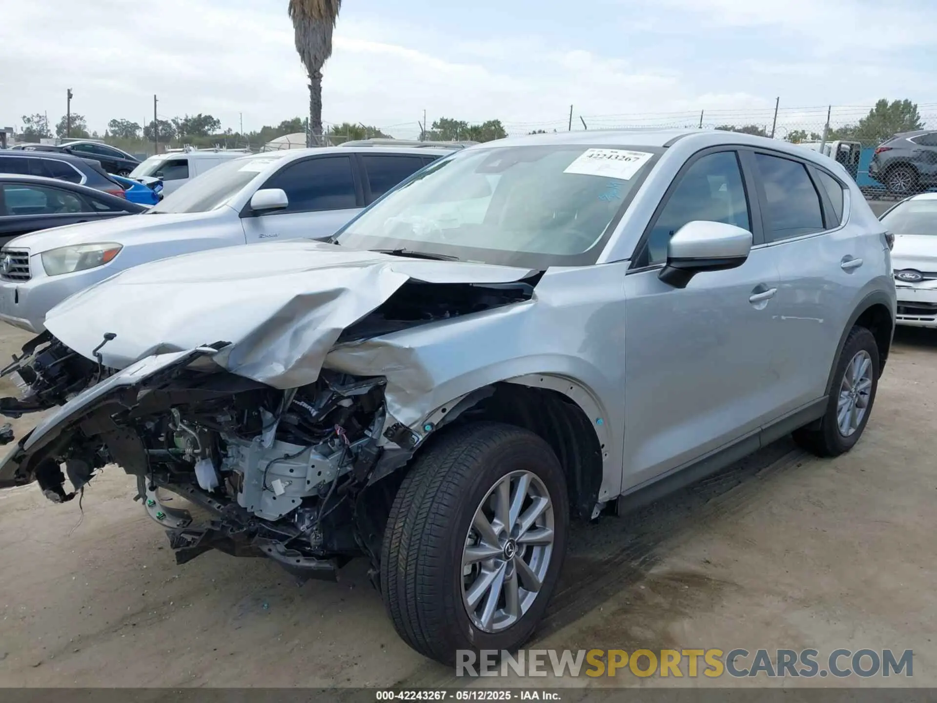 2 Photograph of a damaged car JM3KFBCM0N0553473 MAZDA CX-5 2022