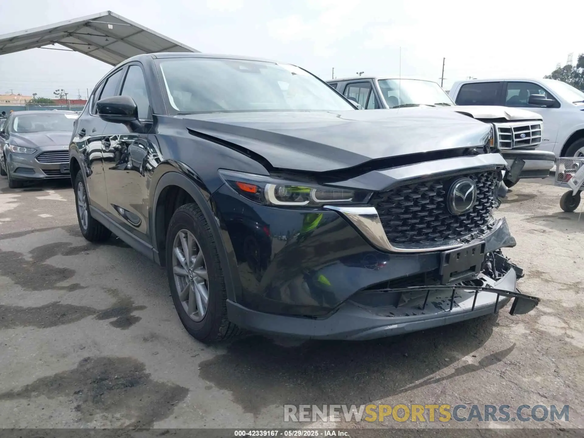 1 Photograph of a damaged car JM3KFBCM0N0640709 MAZDA CX-5 2022