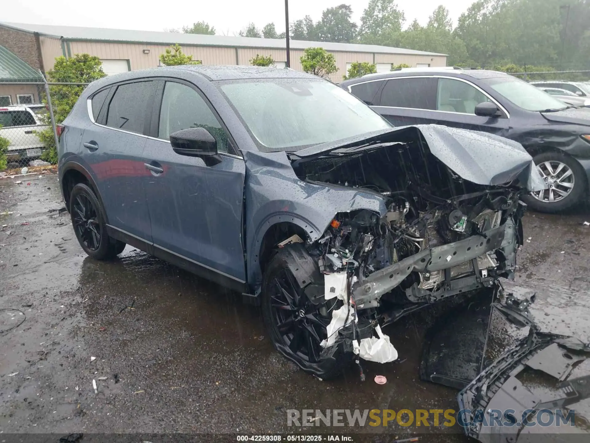 1 Photograph of a damaged car JM3KFBCM1N0537993 MAZDA CX-5 2022