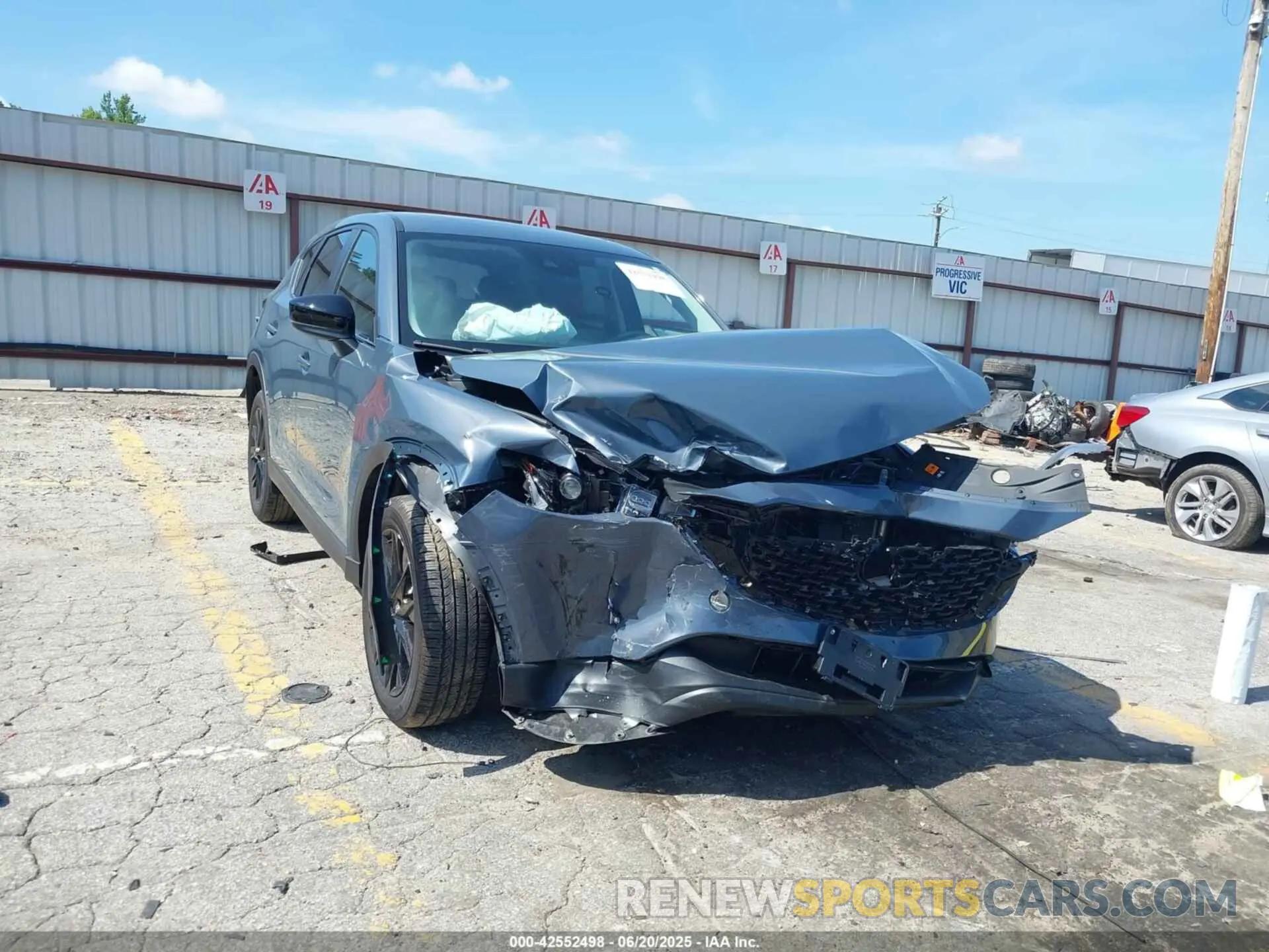 1 Photograph of a damaged car JM3KFBCM2N0525917 MAZDA CX-5 2022