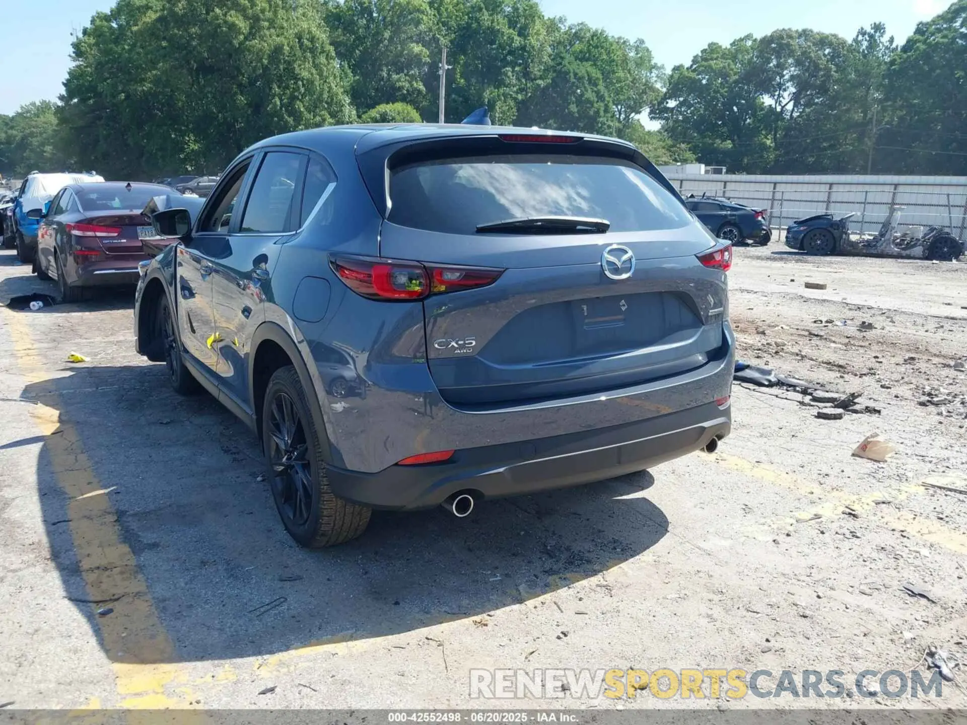 3 Photograph of a damaged car JM3KFBCM2N0525917 MAZDA CX-5 2022