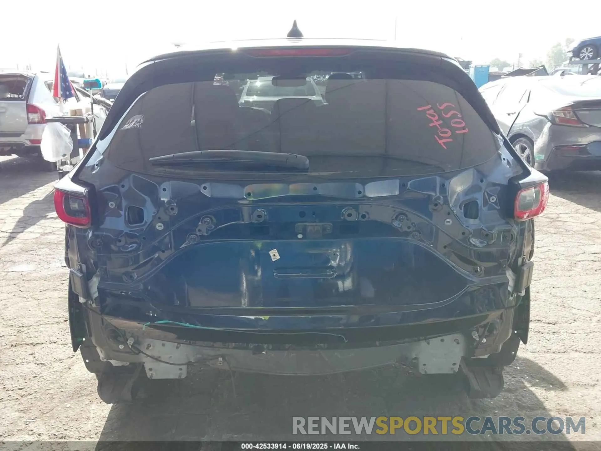 17 Photograph of a damaged car JM3KFBCM2N0600356 MAZDA CX-5 2022