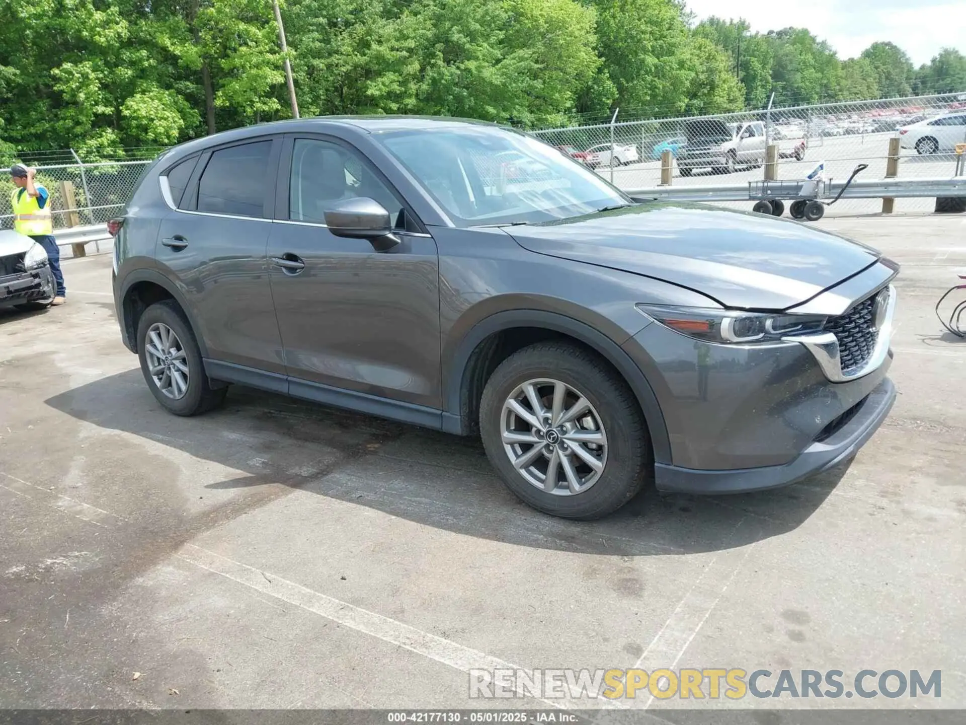 1 Photograph of a damaged car JM3KFBCM2N0629095 MAZDA CX-5 2022