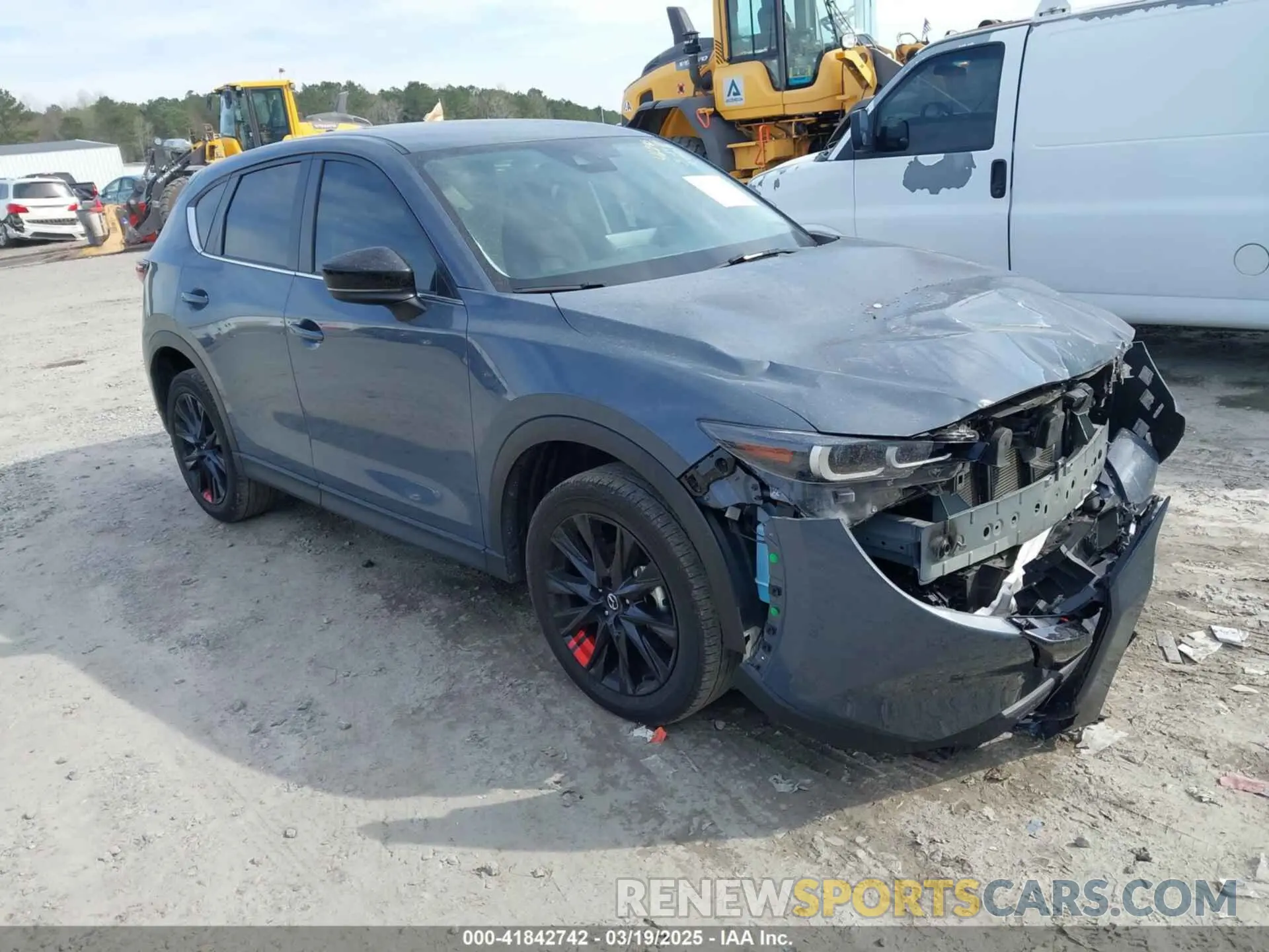 1 Photograph of a damaged car JM3KFBCM2N1522669 MAZDA CX-5 2022