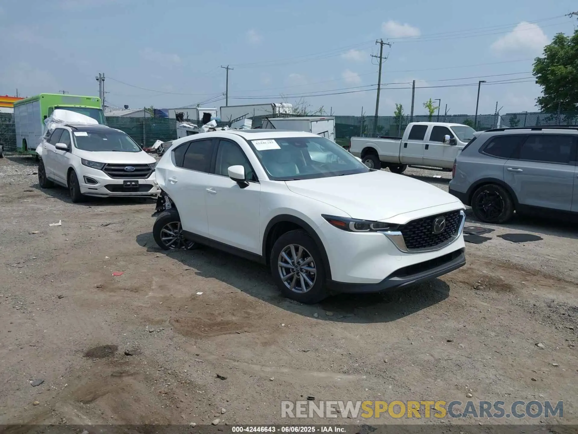 1 Photograph of a damaged car JM3KFBCM3N0639960 MAZDA CX-5 2022