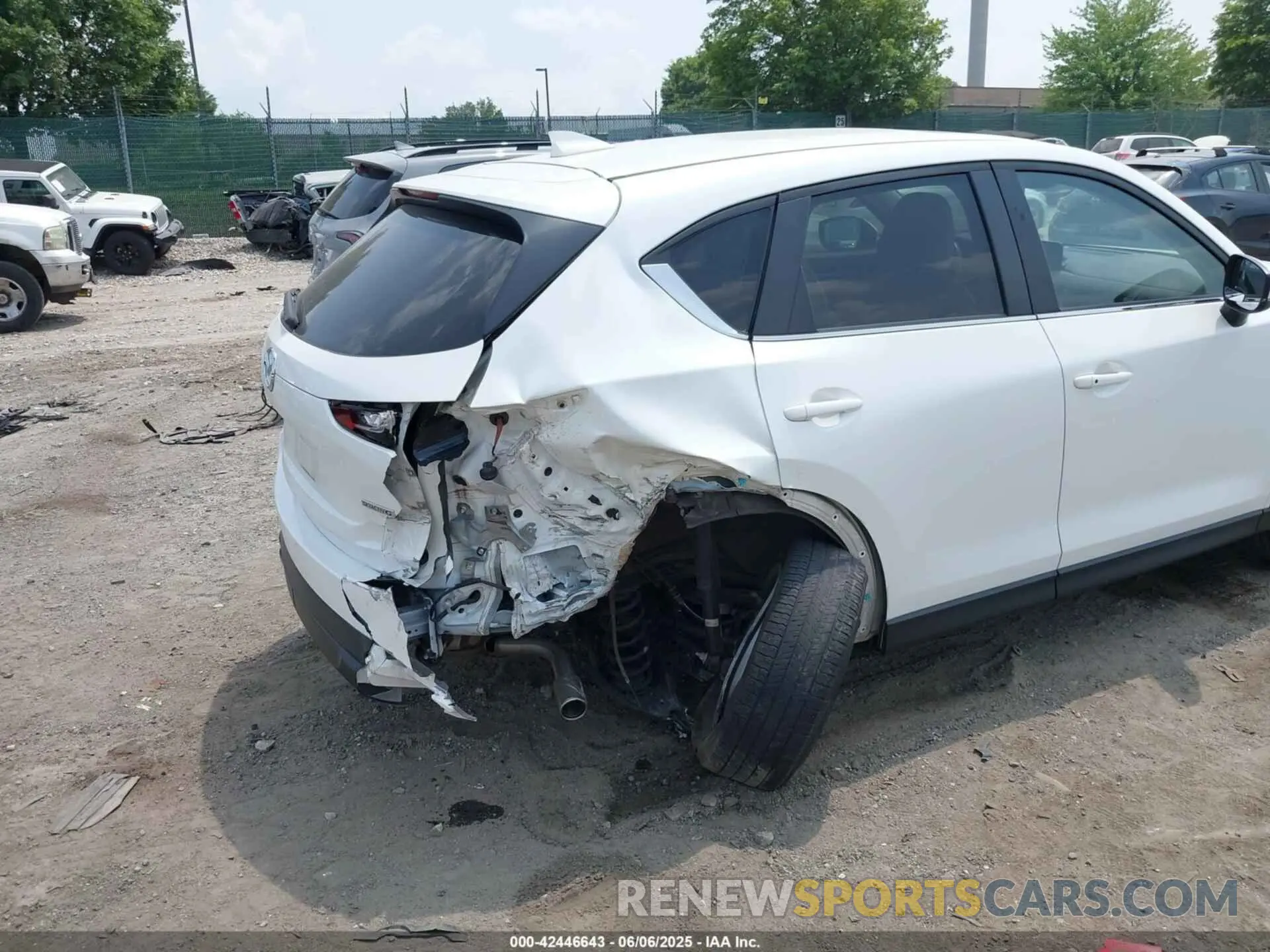 6 Photograph of a damaged car JM3KFBCM3N0639960 MAZDA CX-5 2022
