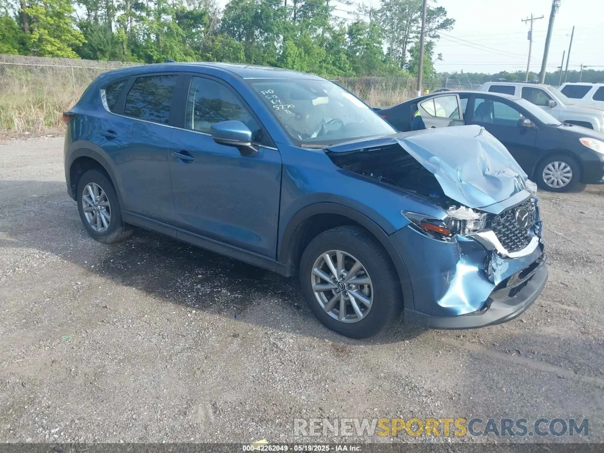 1 Photograph of a damaged car JM3KFBCM3N1575770 MAZDA CX-5 2022