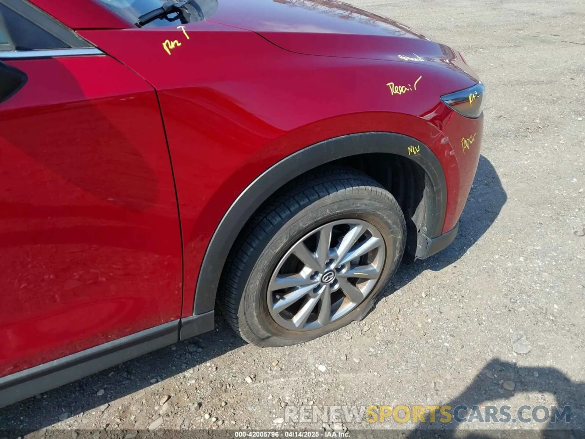 12 Photograph of a damaged car JM3KFBCM4N0611097 MAZDA CX-5 2022