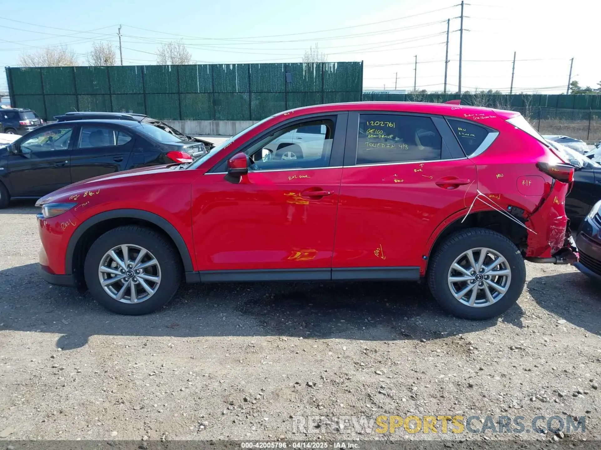 15 Photograph of a damaged car JM3KFBCM4N0611097 MAZDA CX-5 2022