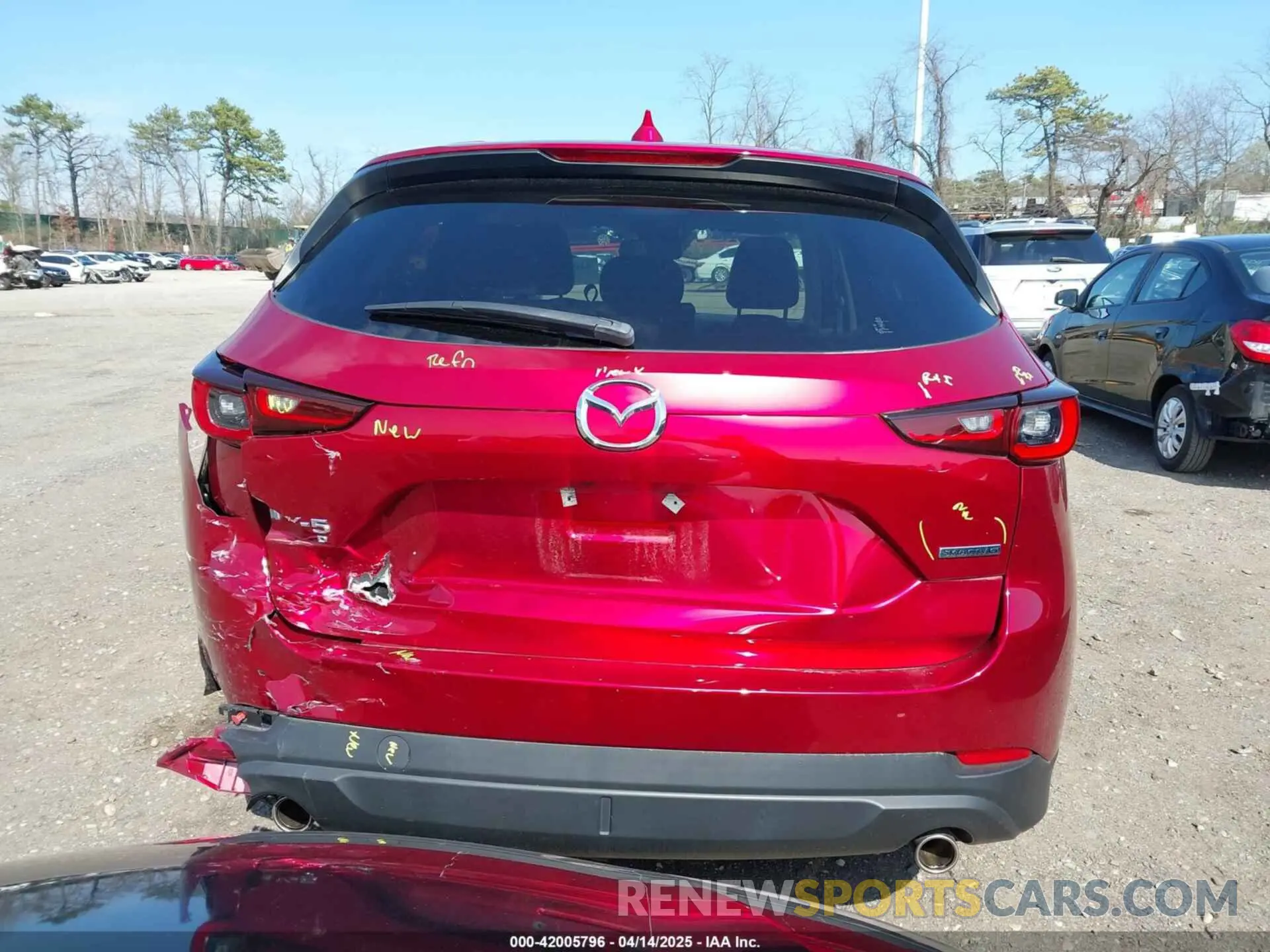 17 Photograph of a damaged car JM3KFBCM4N0611097 MAZDA CX-5 2022
