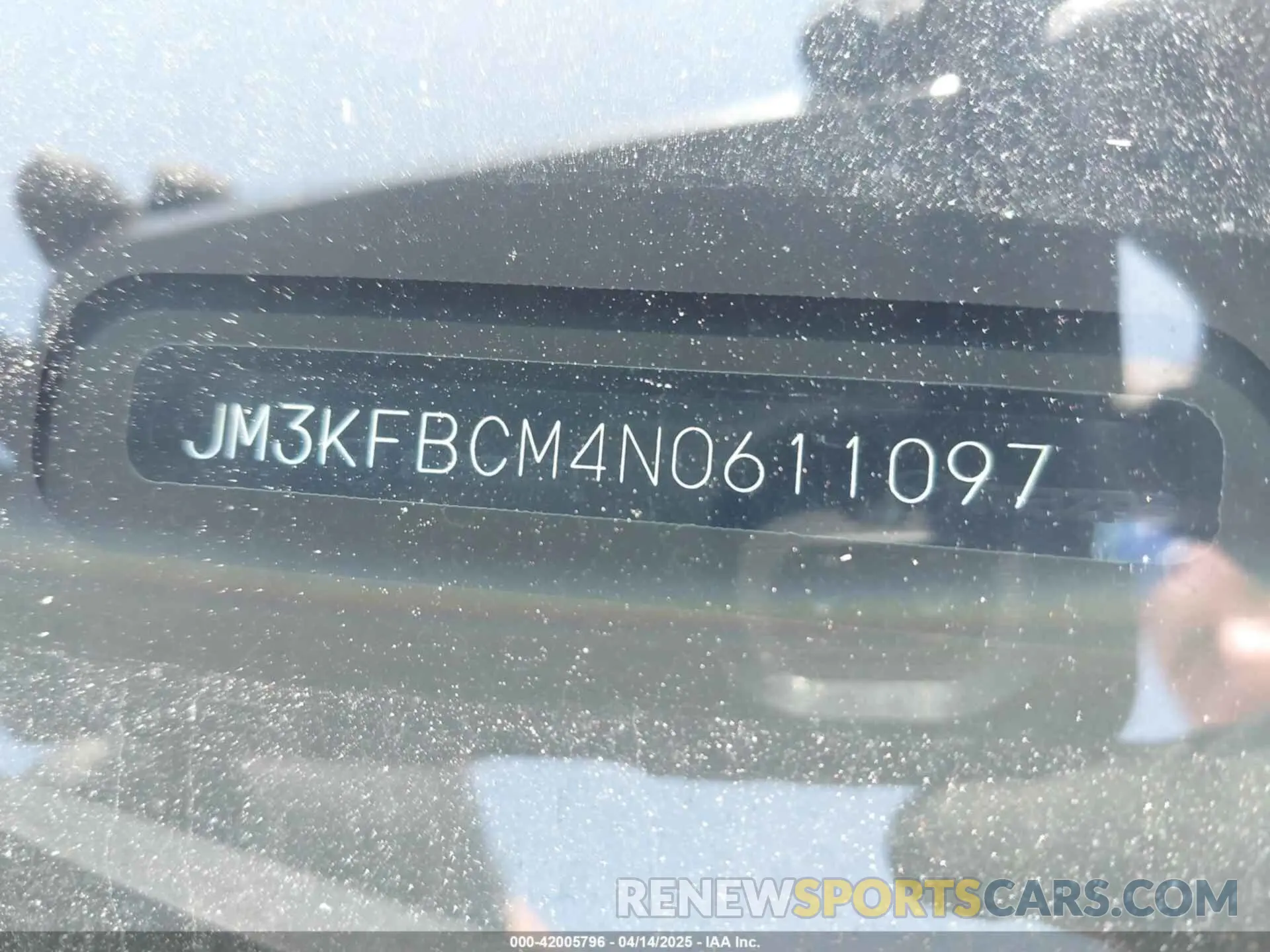 20 Photograph of a damaged car JM3KFBCM4N0611097 MAZDA CX-5 2022