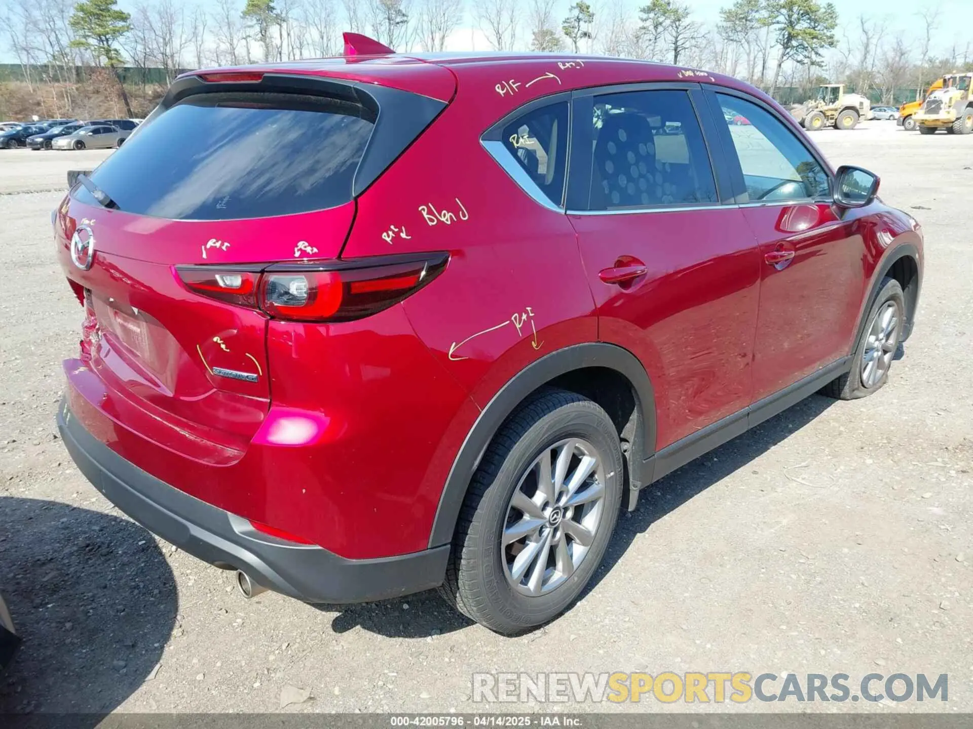 4 Photograph of a damaged car JM3KFBCM4N0611097 MAZDA CX-5 2022