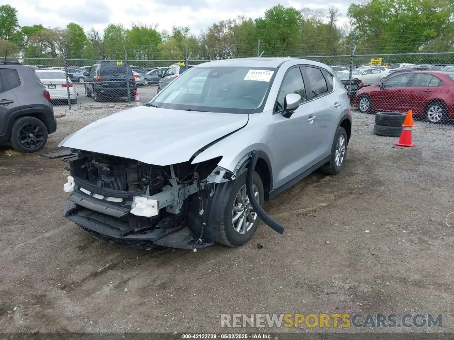 2 Photograph of a damaged car JM3KFBCM4N1590262 MAZDA CX-5 2022