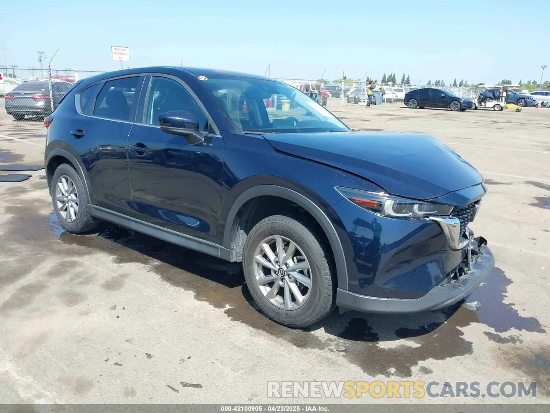 1 Photograph of a damaged car JM3KFBCM5N0635733 MAZDA CX-5 2022