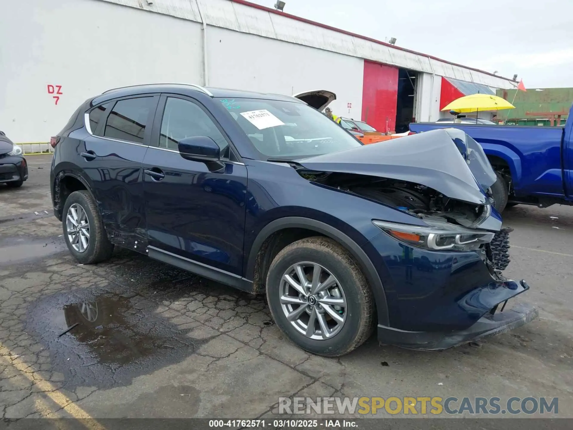 1 Photograph of a damaged car JM3KFBCM6N0602773 MAZDA CX-5 2022