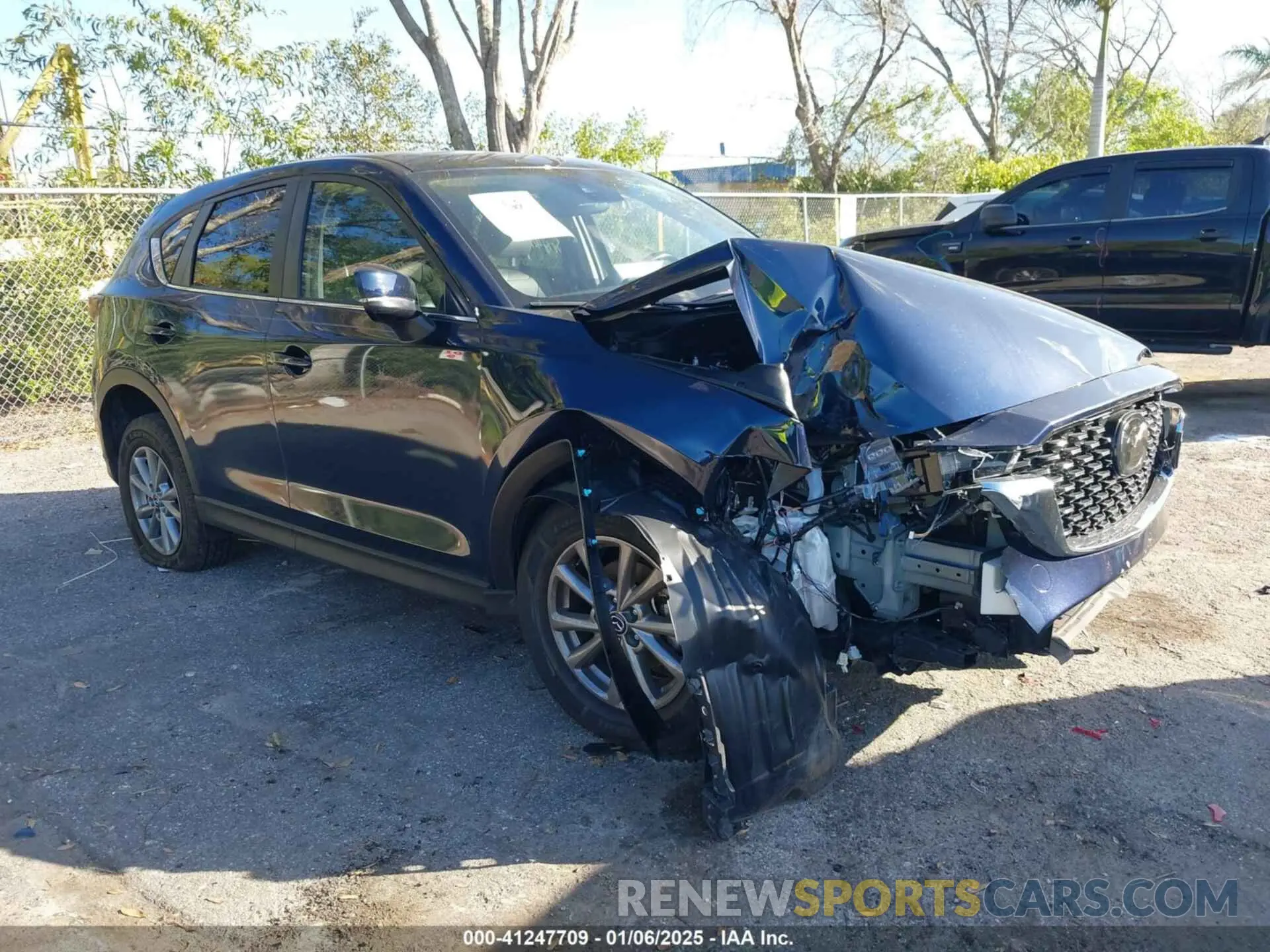 1 Photograph of a damaged car JM3KFBCM7N0619047 MAZDA CX-5 2022