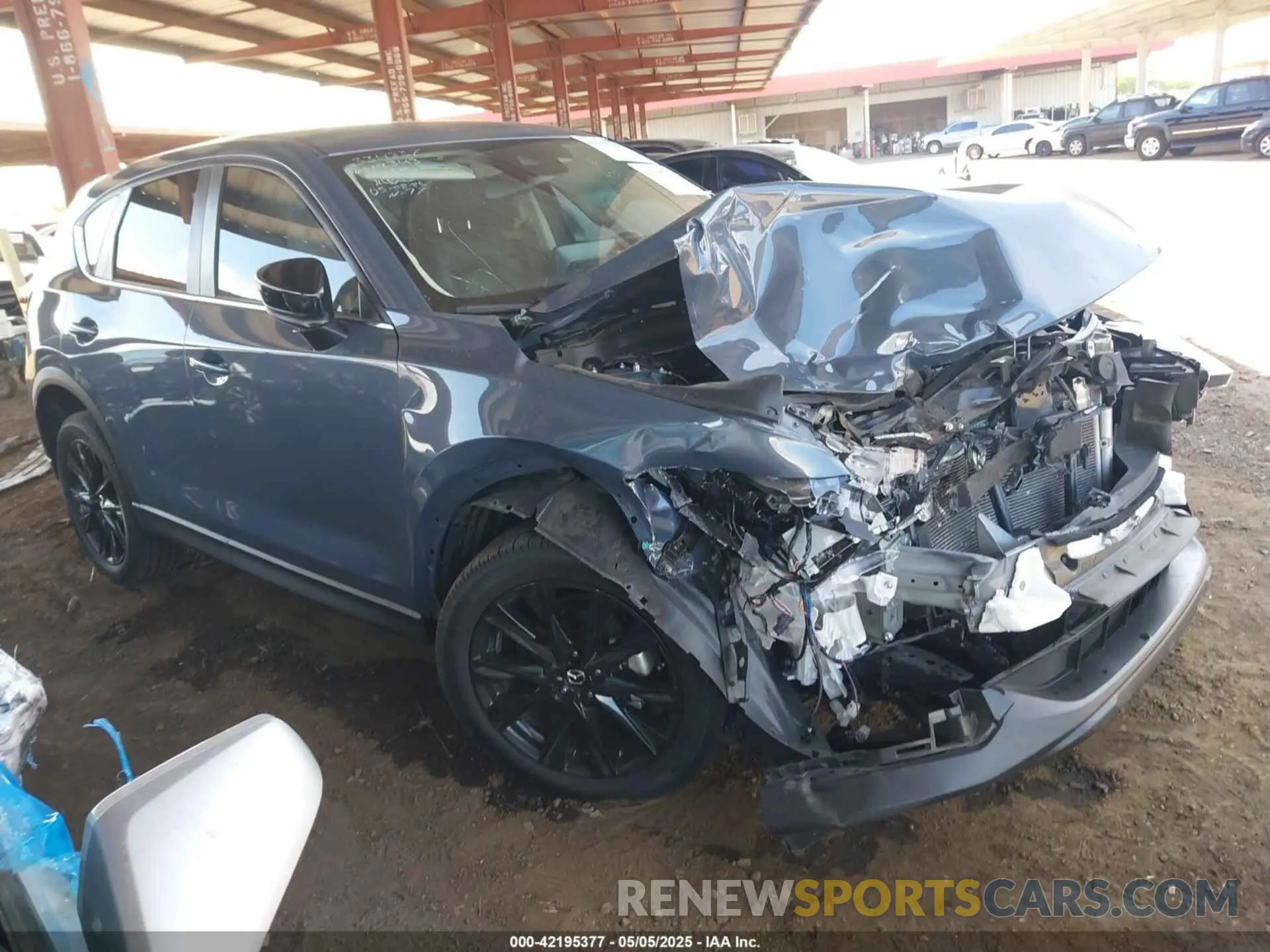 1 Photograph of a damaged car JM3KFBCM7N0649343 MAZDA CX-5 2022