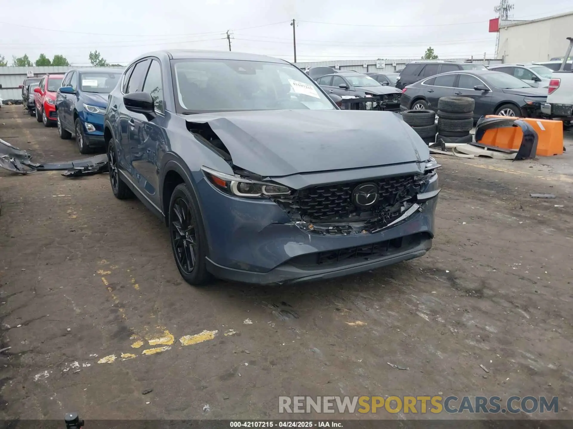 1 Photograph of a damaged car JM3KFBCM9N0542679 MAZDA CX-5 2022