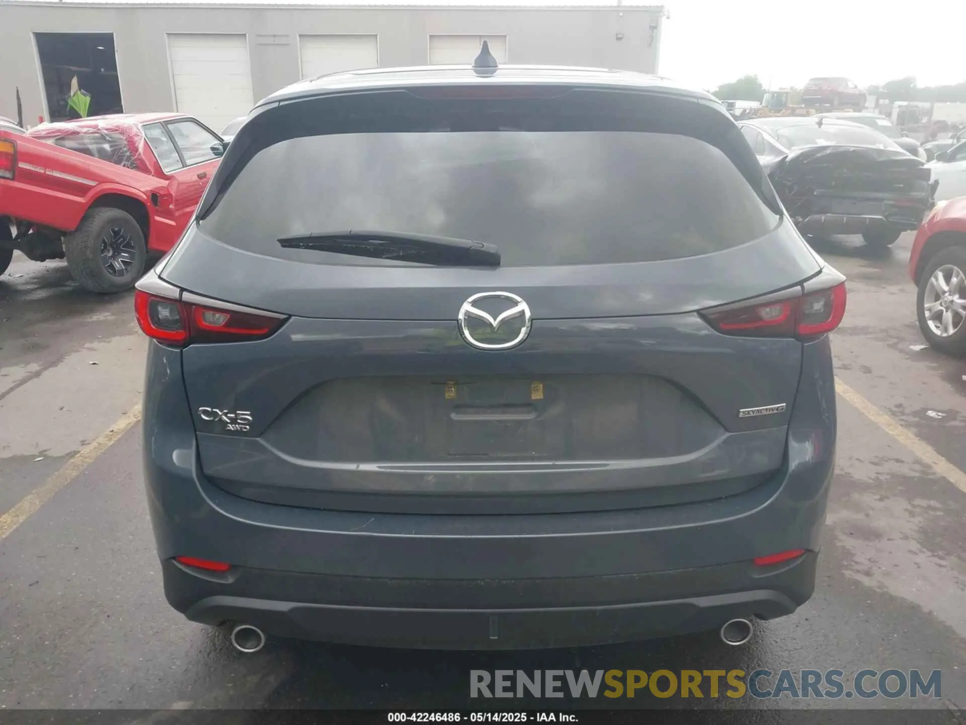 17 Photograph of a damaged car JM3KFBCM9N1633932 MAZDA CX-5 2022