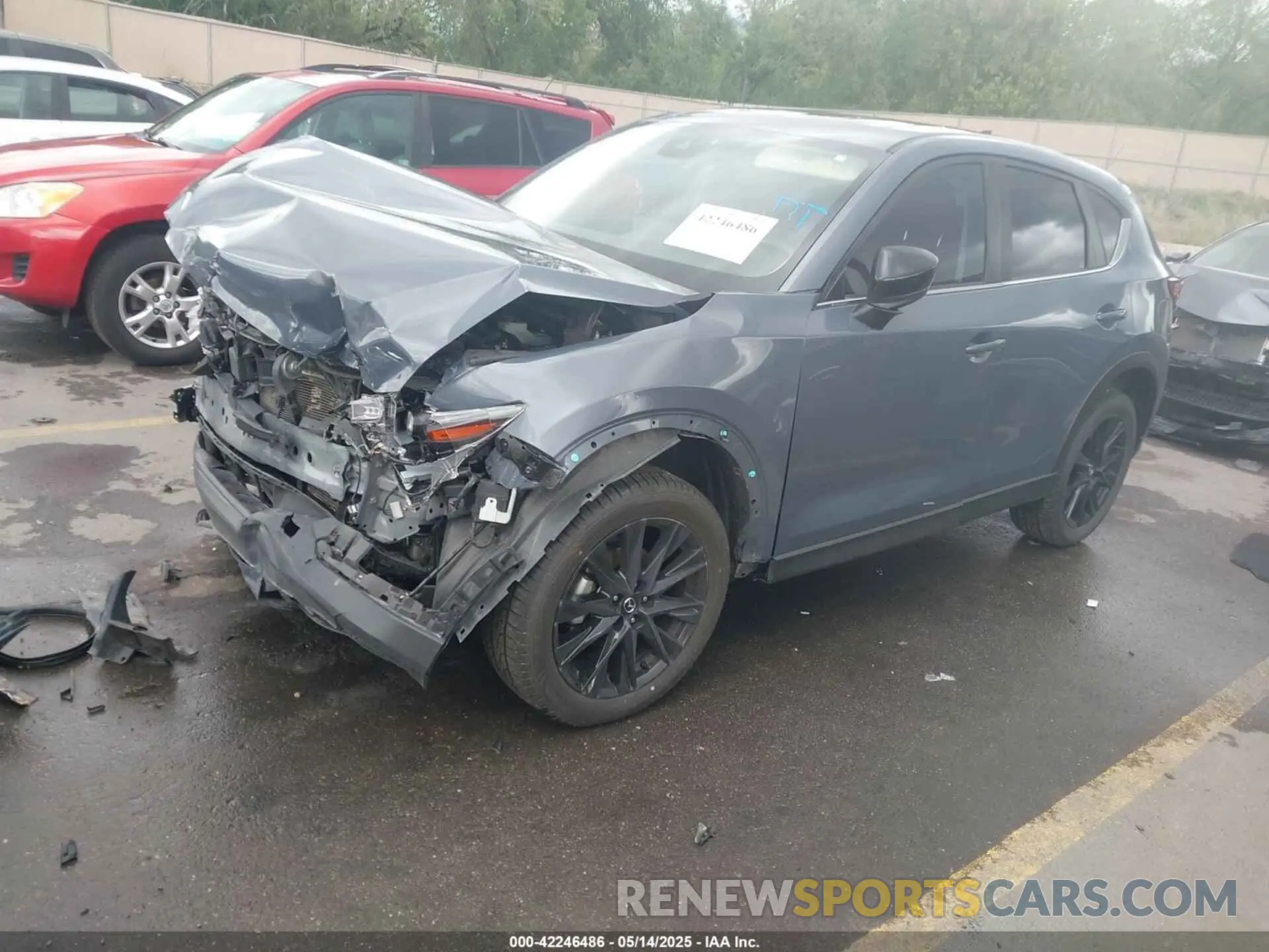2 Photograph of a damaged car JM3KFBCM9N1633932 MAZDA CX-5 2022