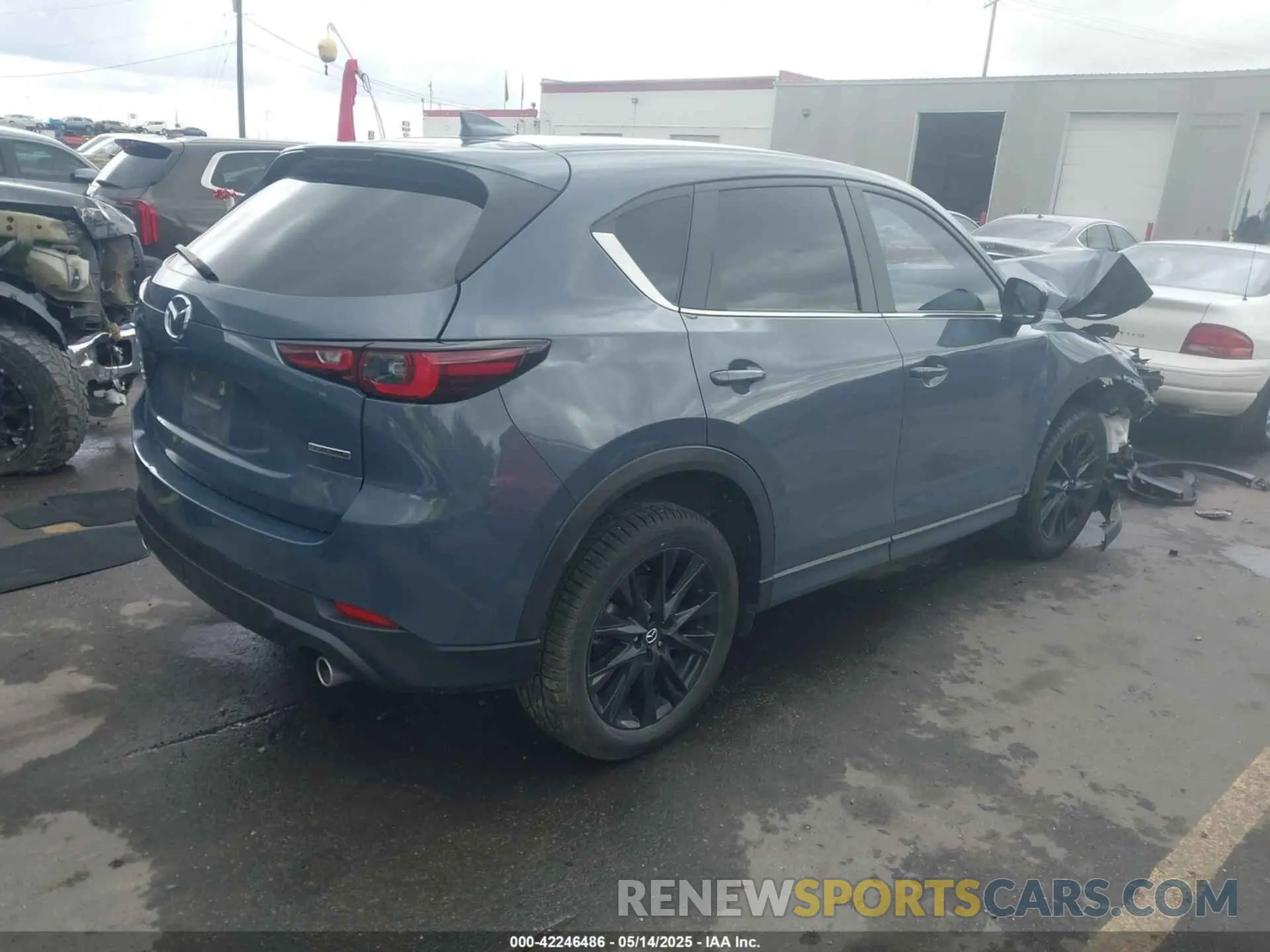 4 Photograph of a damaged car JM3KFBCM9N1633932 MAZDA CX-5 2022