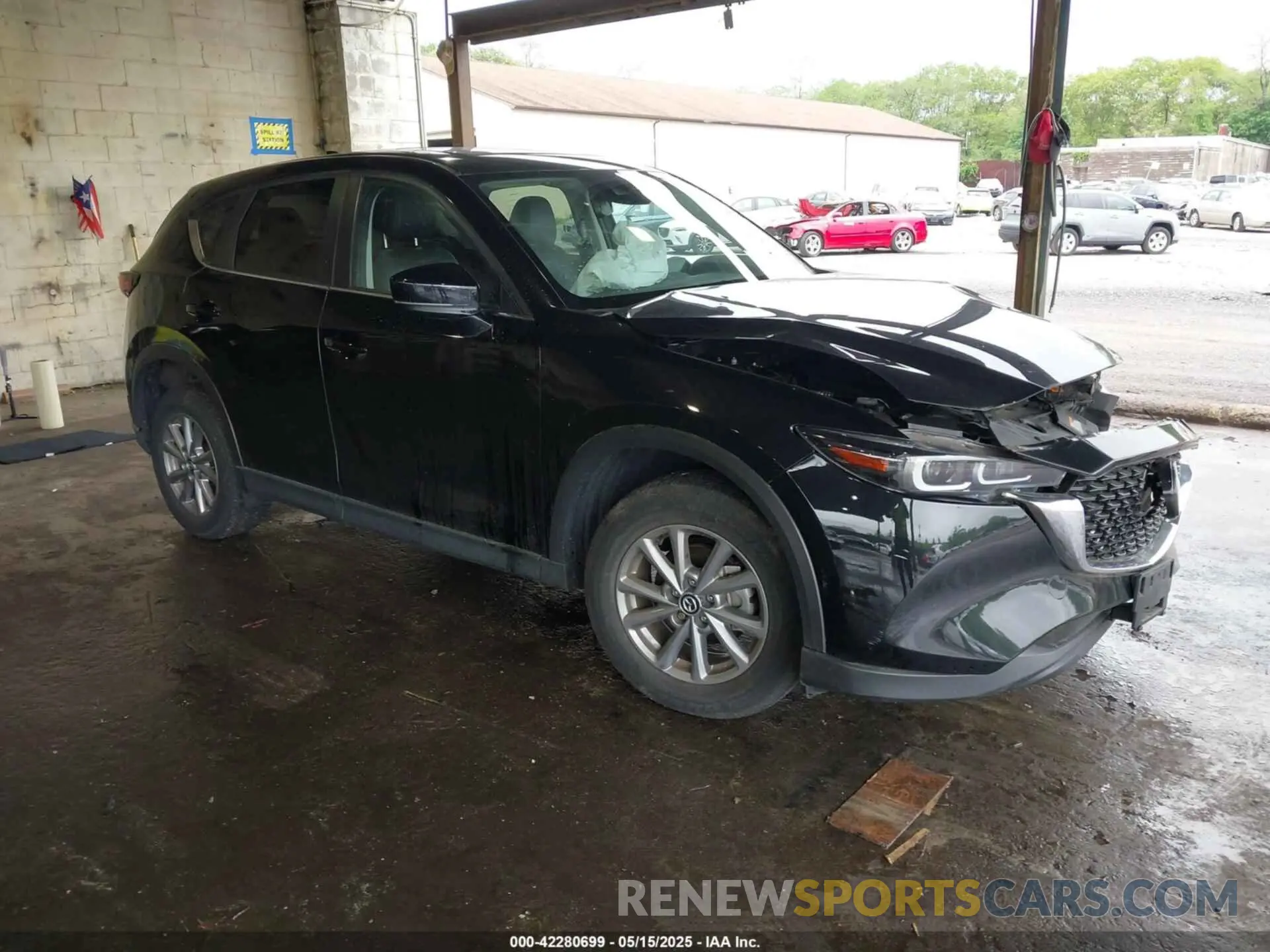 1 Photograph of a damaged car JM3KFBCMXN0619849 MAZDA CX-5 2022