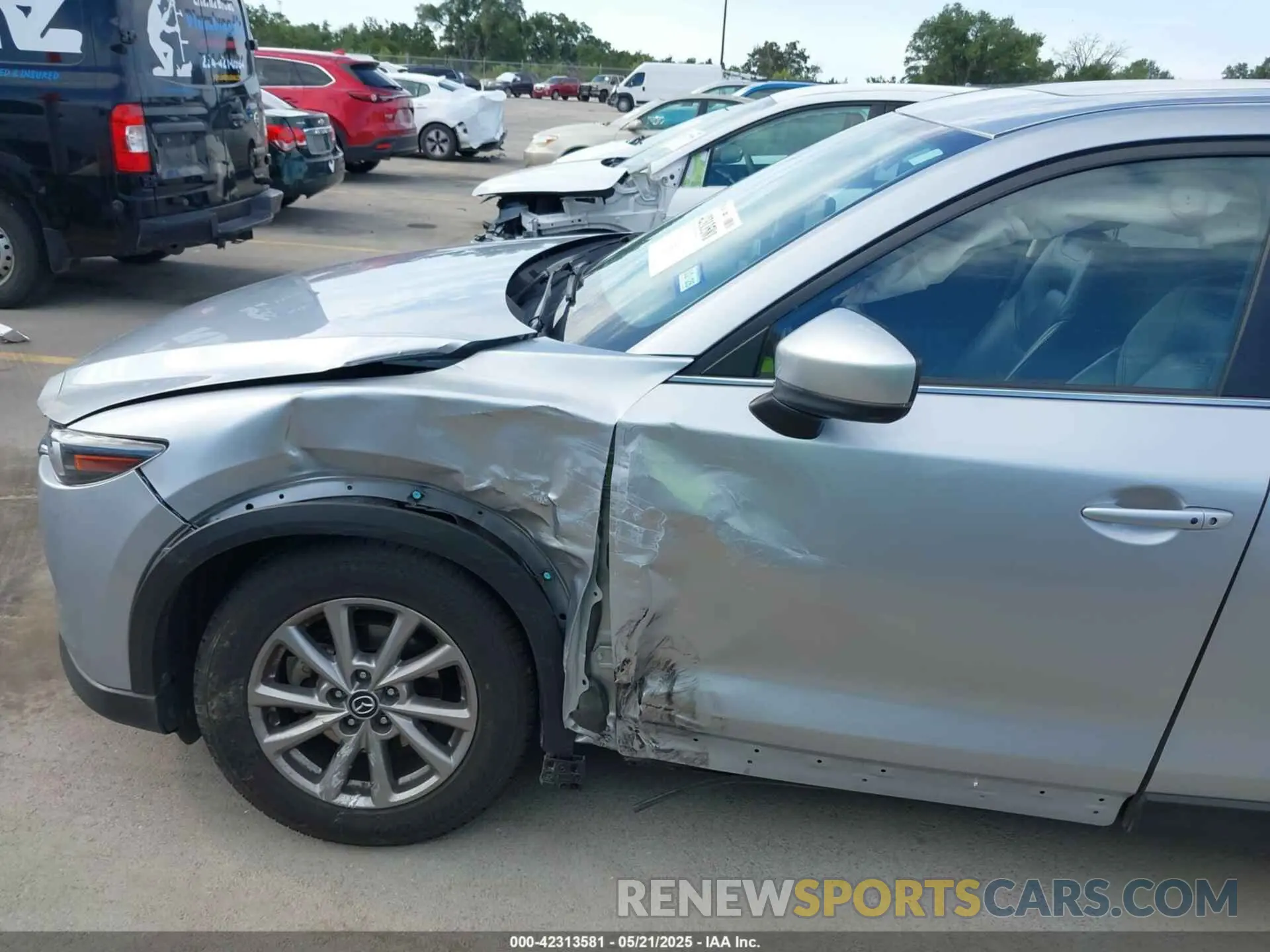 6 Photograph of a damaged car JM3KFBCMXN1557475 MAZDA CX-5 2022