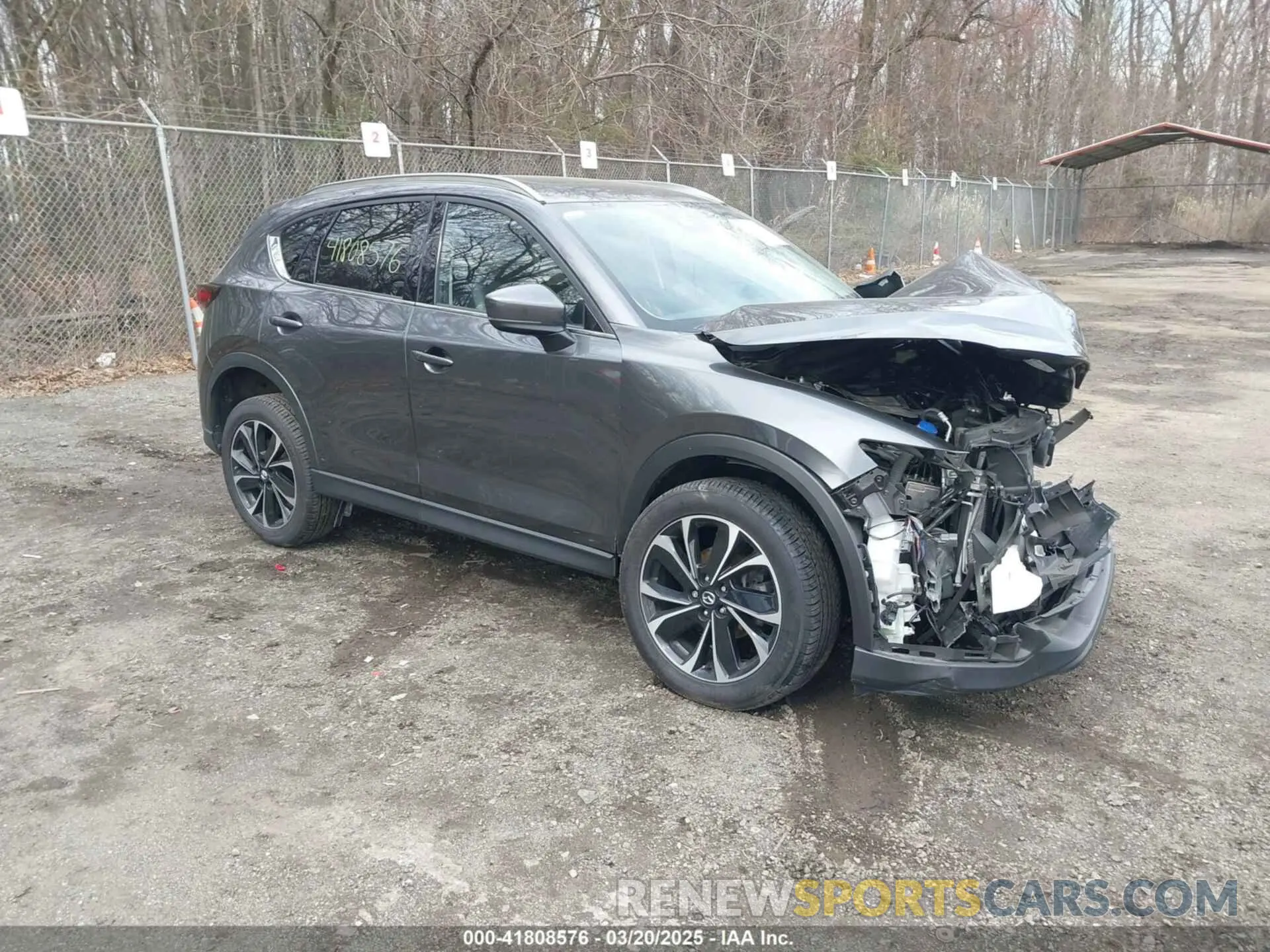1 Photograph of a damaged car JM3KFBDM0N0529558 MAZDA CX-5 2022