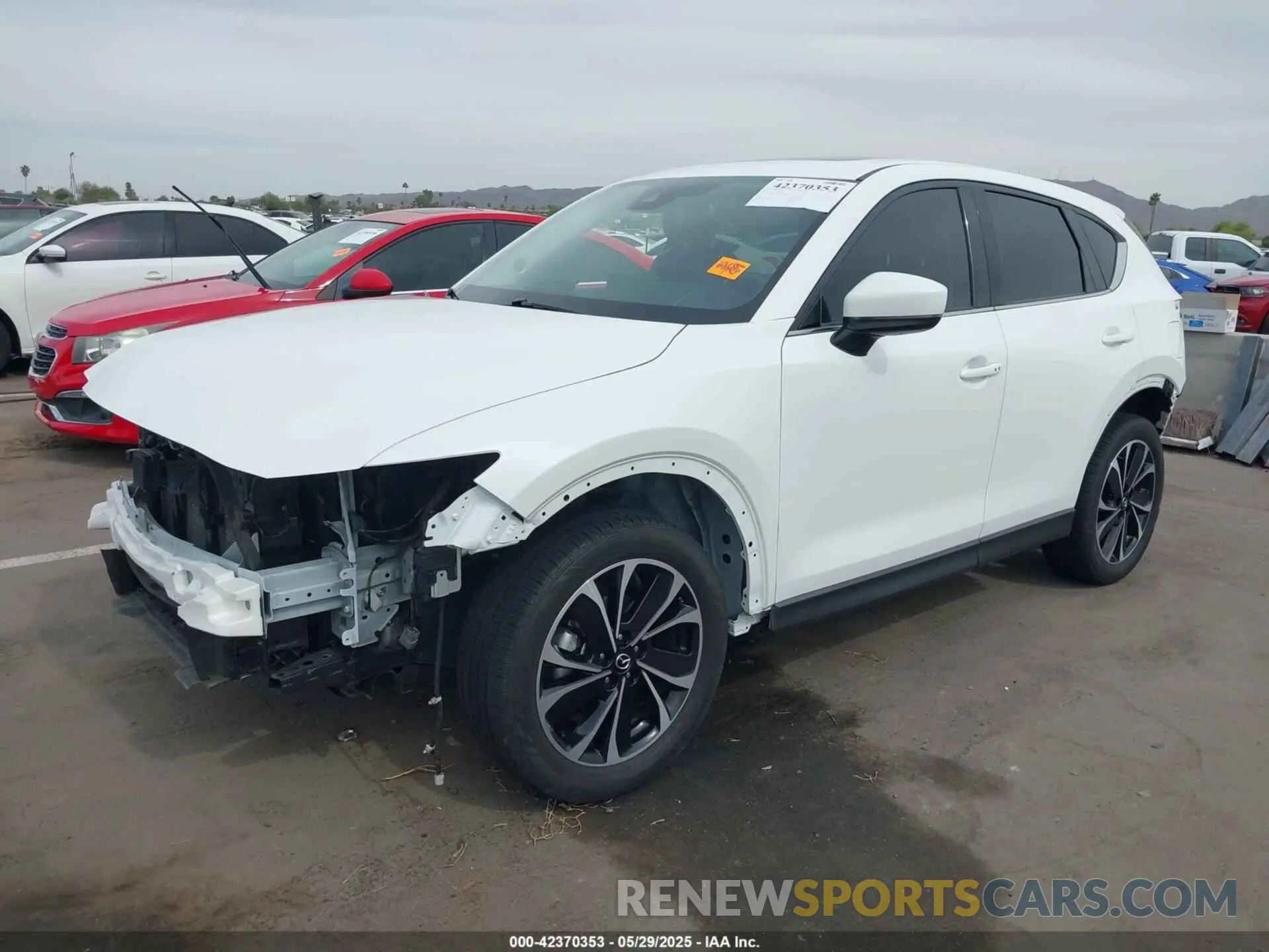 2 Photograph of a damaged car JM3KFBDM0N0547400 MAZDA CX-5 2022