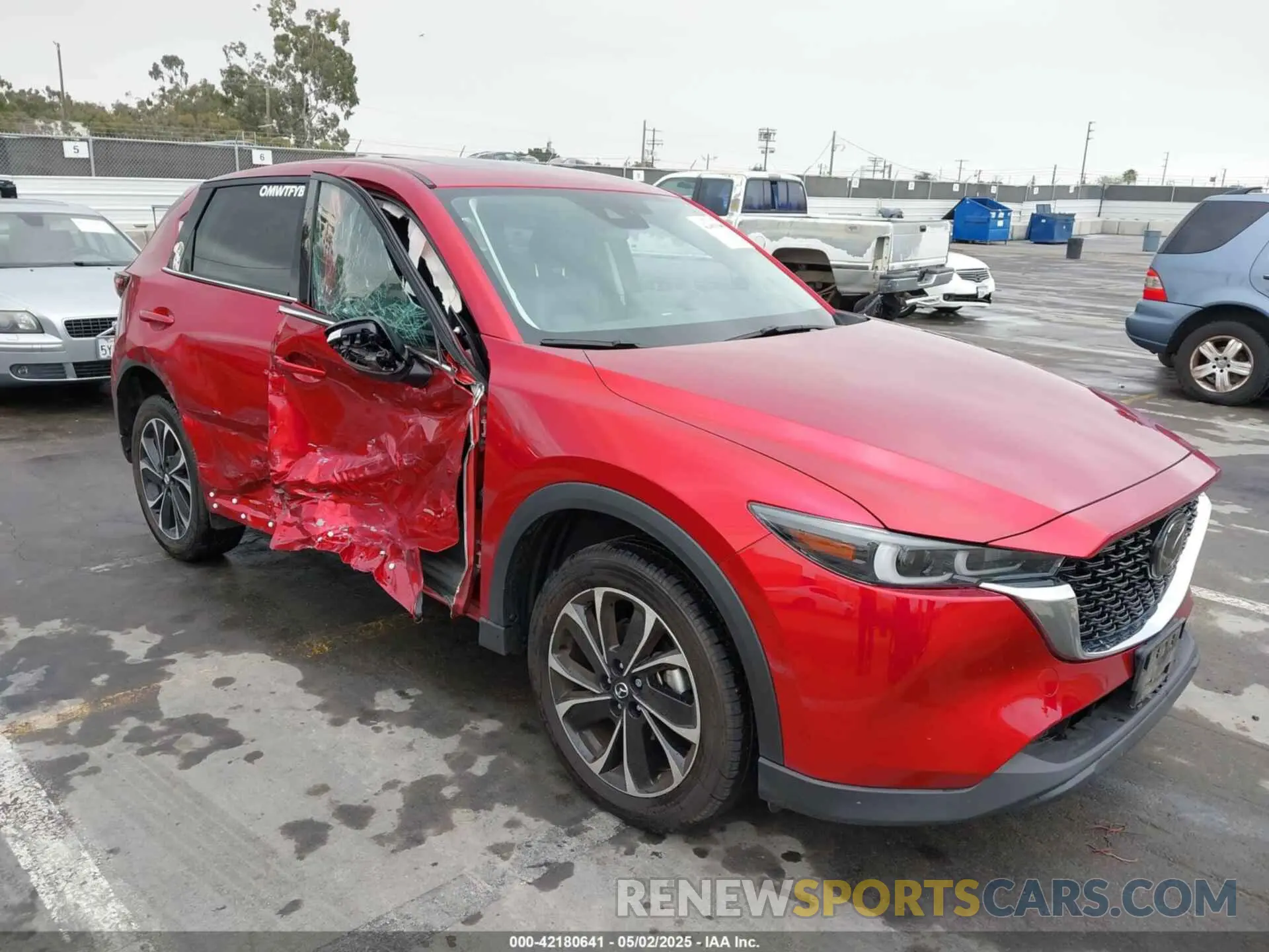 1 Photograph of a damaged car JM3KFBDM1N0644377 MAZDA CX-5 2022
