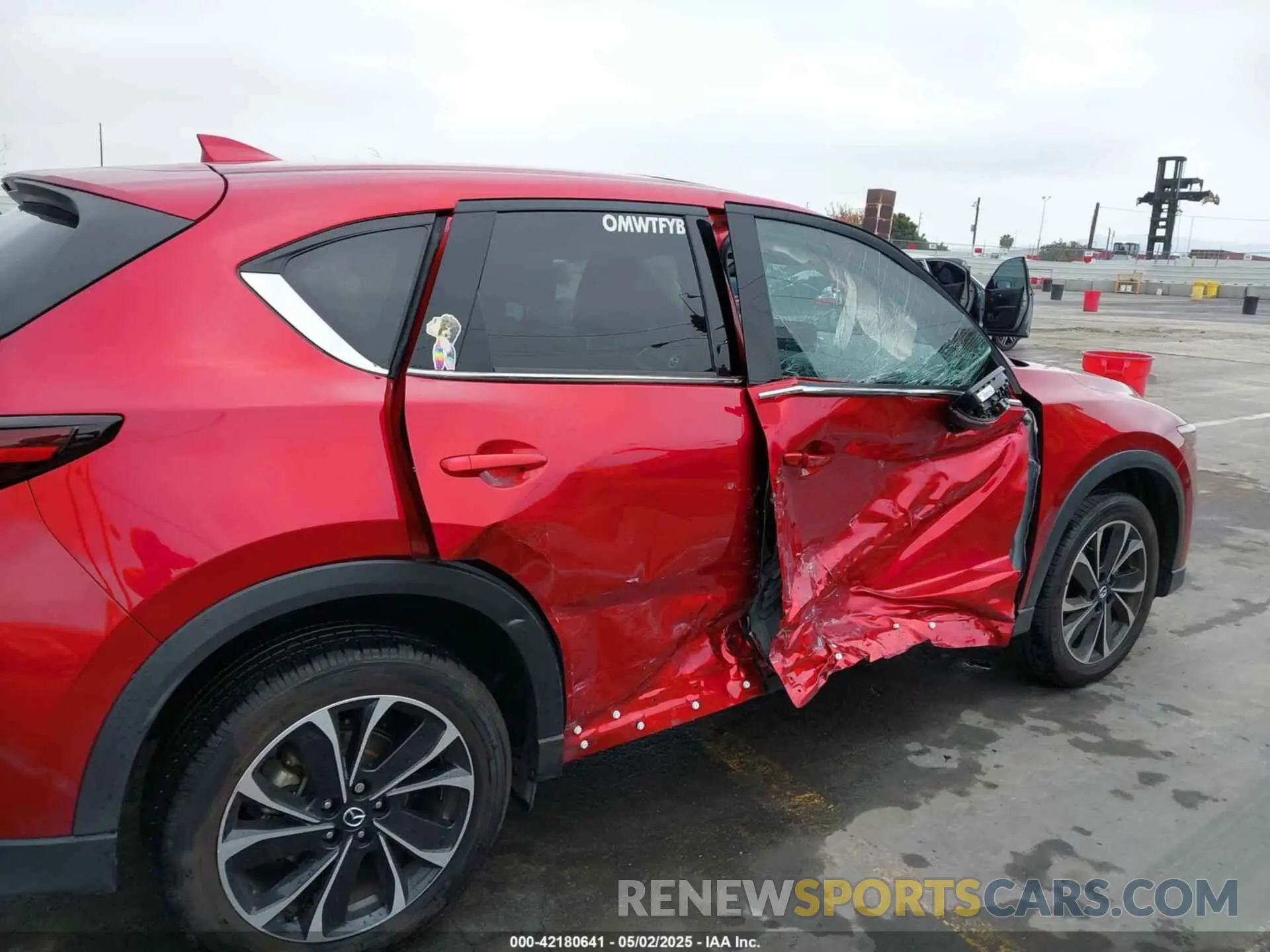 6 Photograph of a damaged car JM3KFBDM1N0644377 MAZDA CX-5 2022