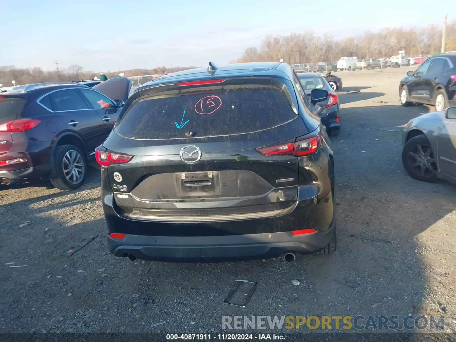 16 Photograph of a damaged car JM3KFBDM1N1537243 MAZDA CX-5 2022
