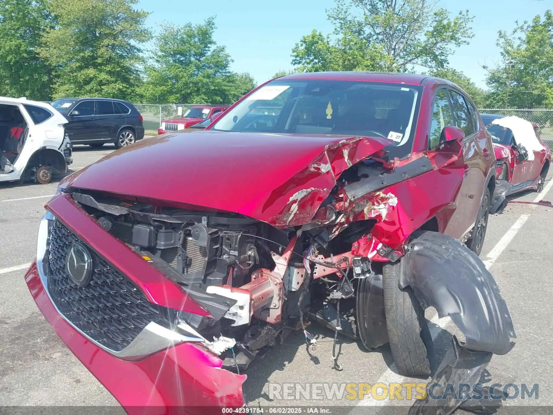 2 Photograph of a damaged car JM3KFBDM2N0537743 MAZDA CX-5 2022