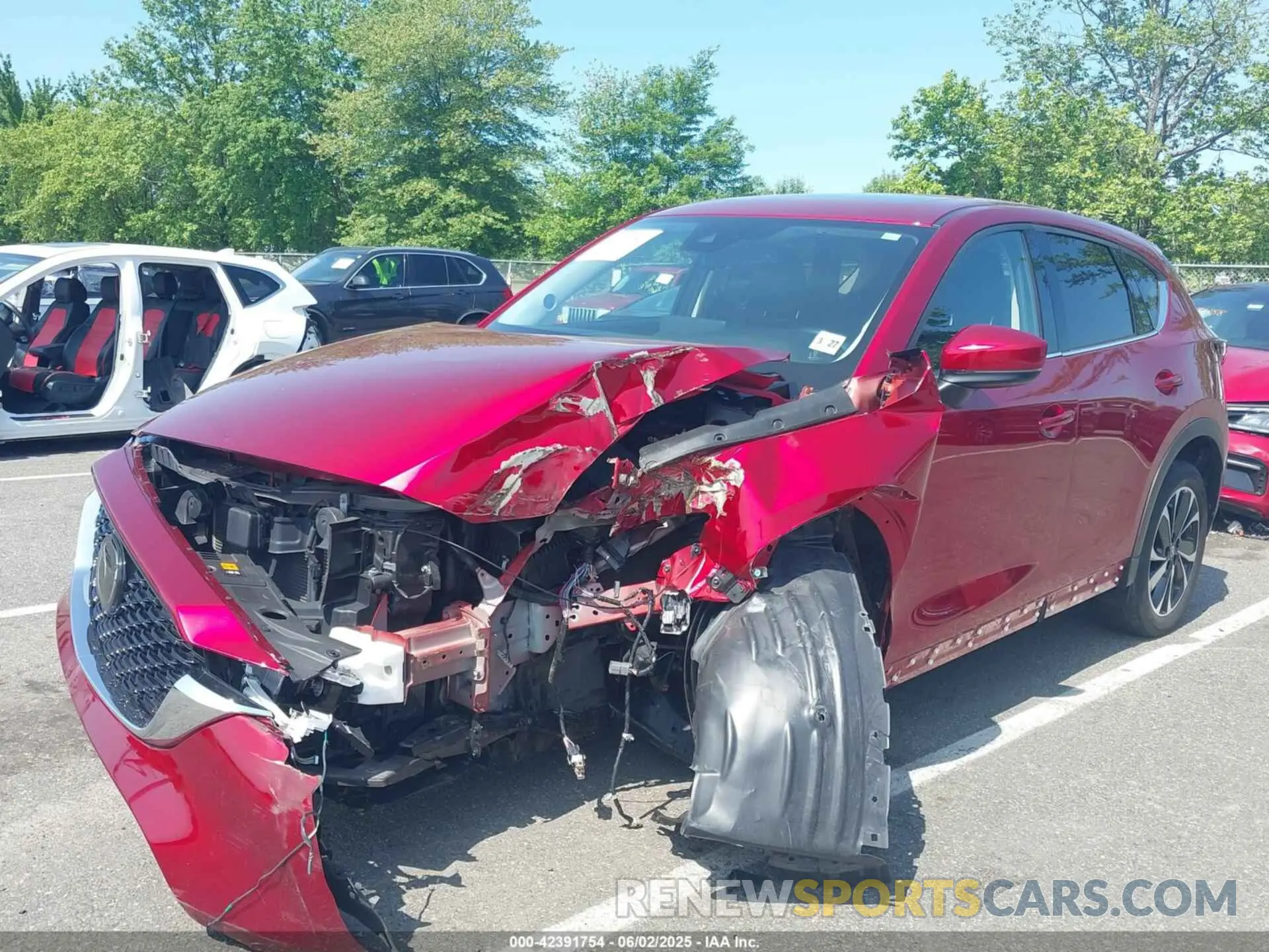 6 Photograph of a damaged car JM3KFBDM2N0537743 MAZDA CX-5 2022