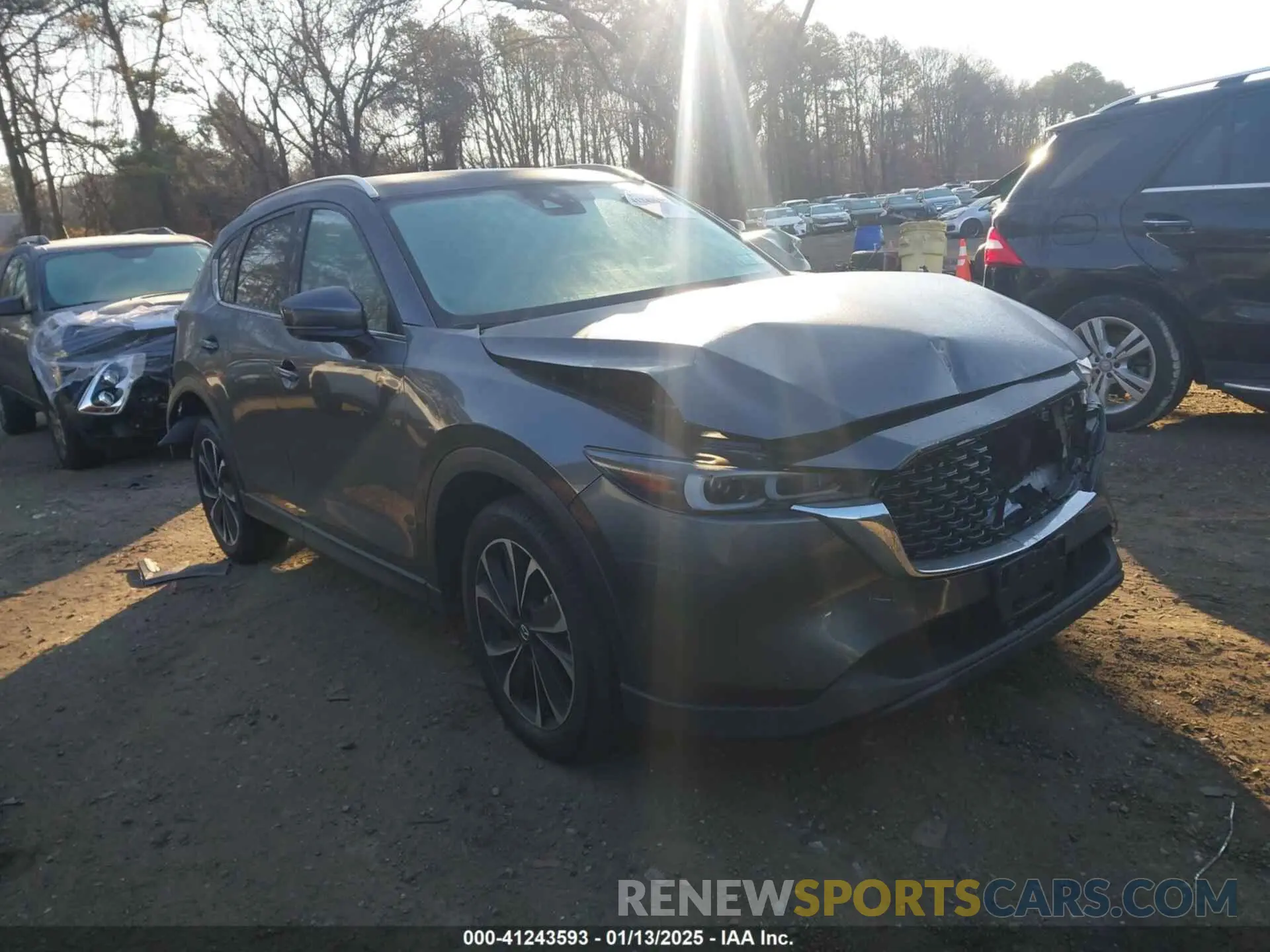 1 Photograph of a damaged car JM3KFBDM3N0648088 MAZDA CX-5 2022