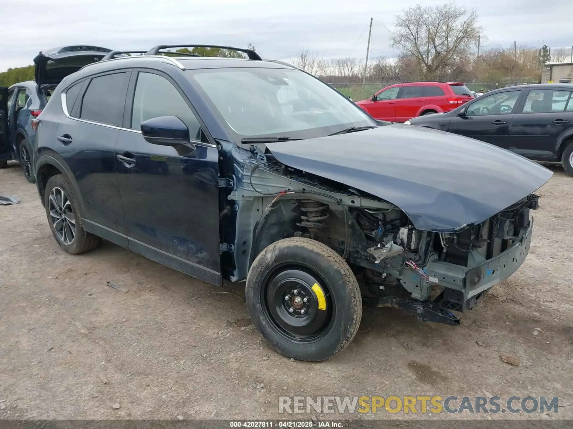 1 Photograph of a damaged car JM3KFBDM3N1523926 MAZDA CX-5 2022