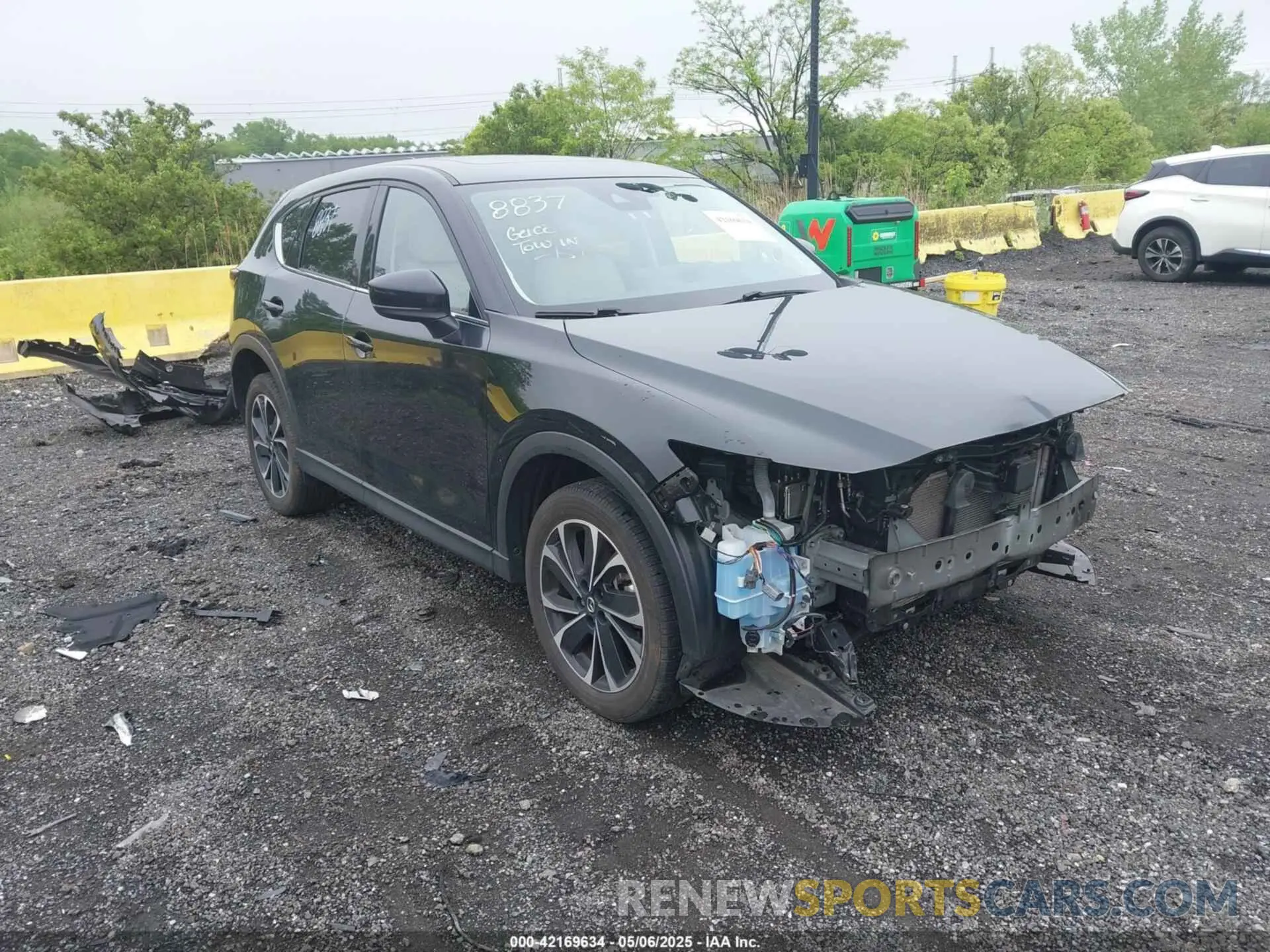 1 Photograph of a damaged car JM3KFBDM4N0622180 MAZDA CX-5 2022