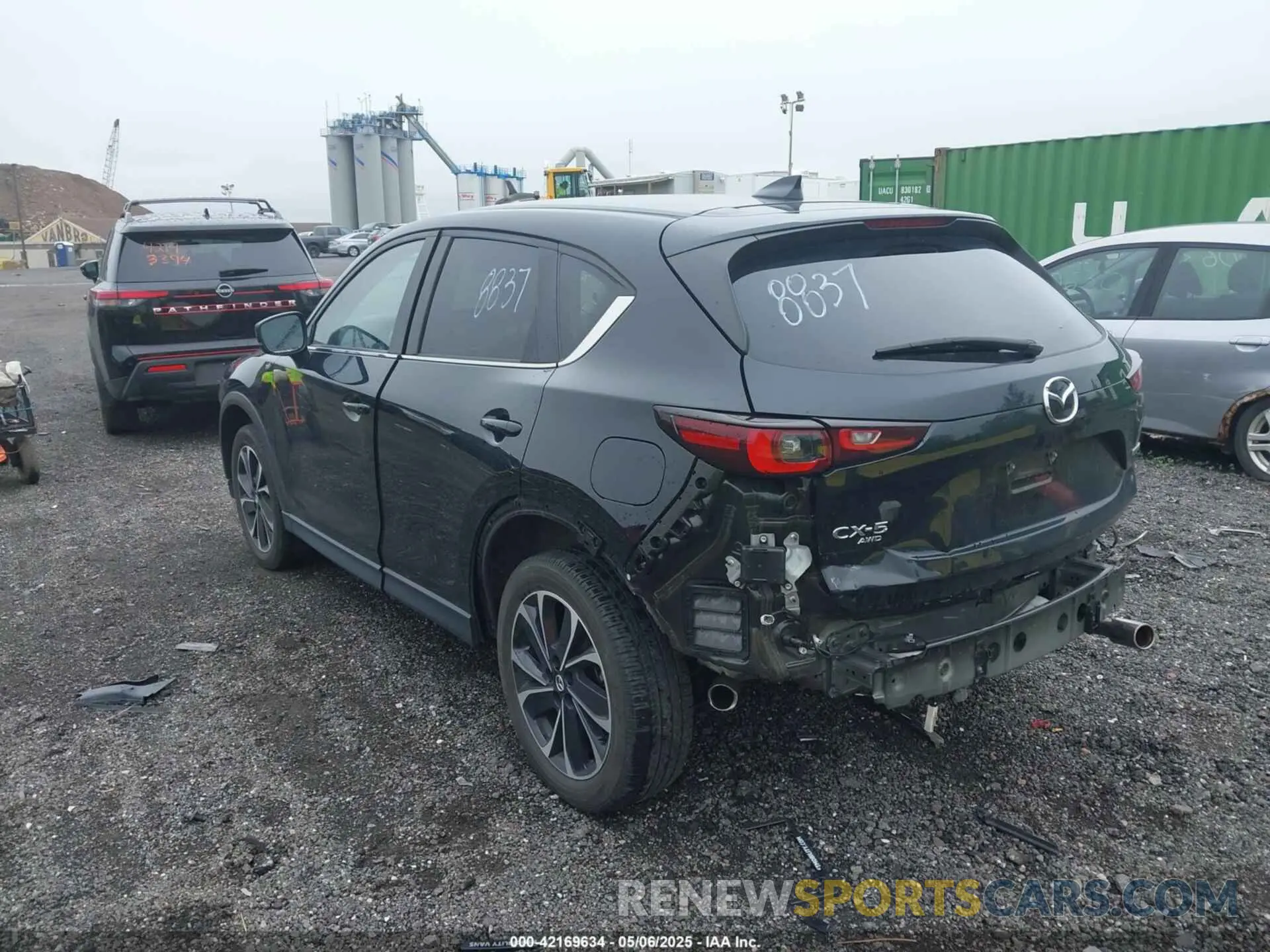 3 Photograph of a damaged car JM3KFBDM4N0622180 MAZDA CX-5 2022