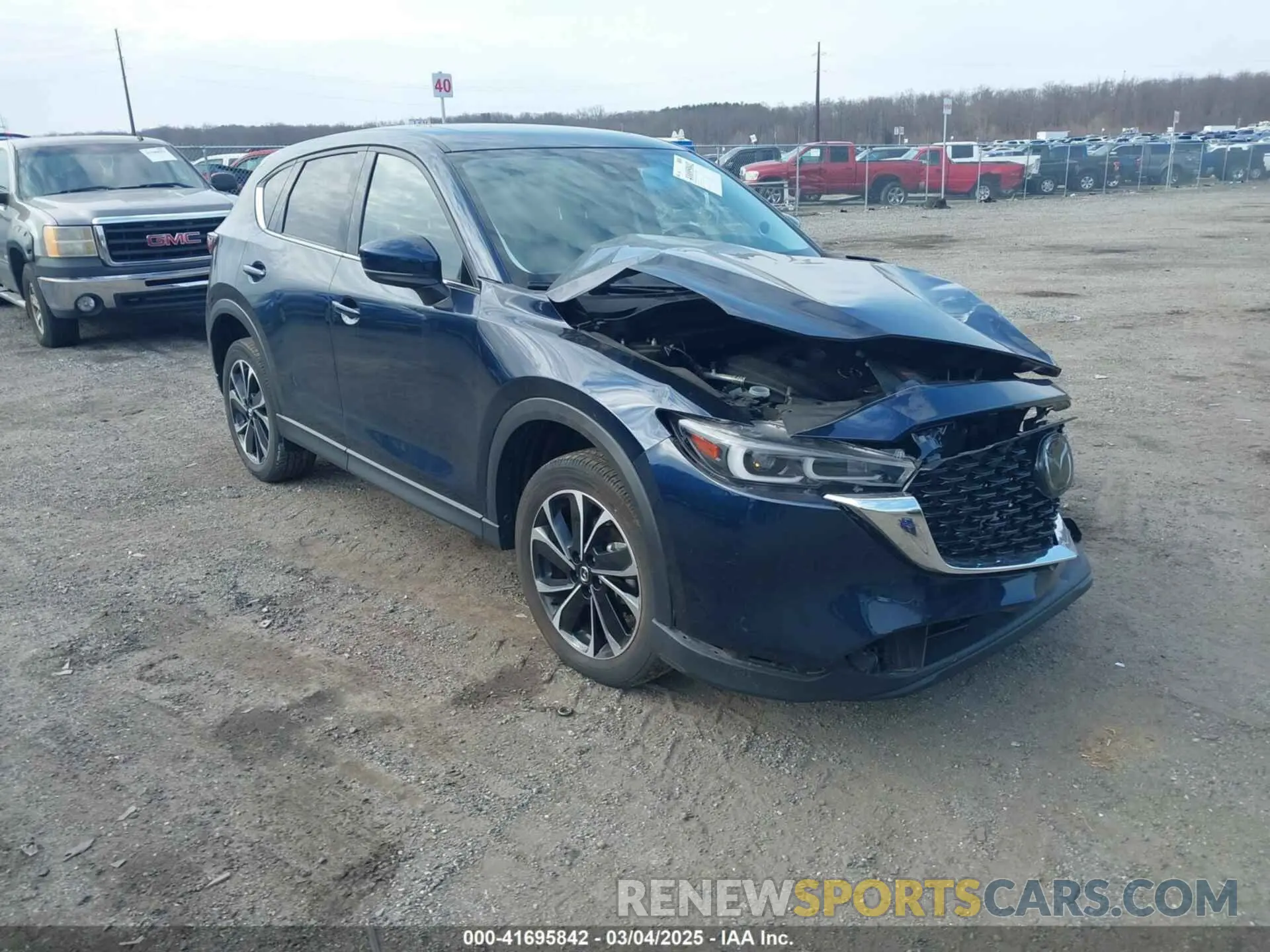 1 Photograph of a damaged car JM3KFBDM4N1528813 MAZDA CX-5 2022