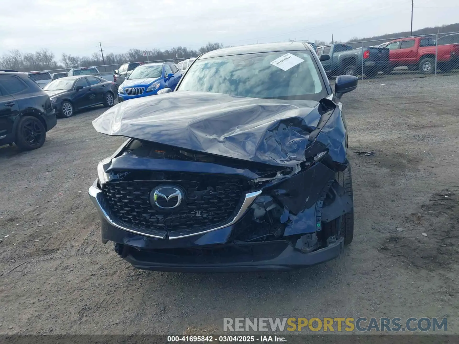 12 Photograph of a damaged car JM3KFBDM4N1528813 MAZDA CX-5 2022