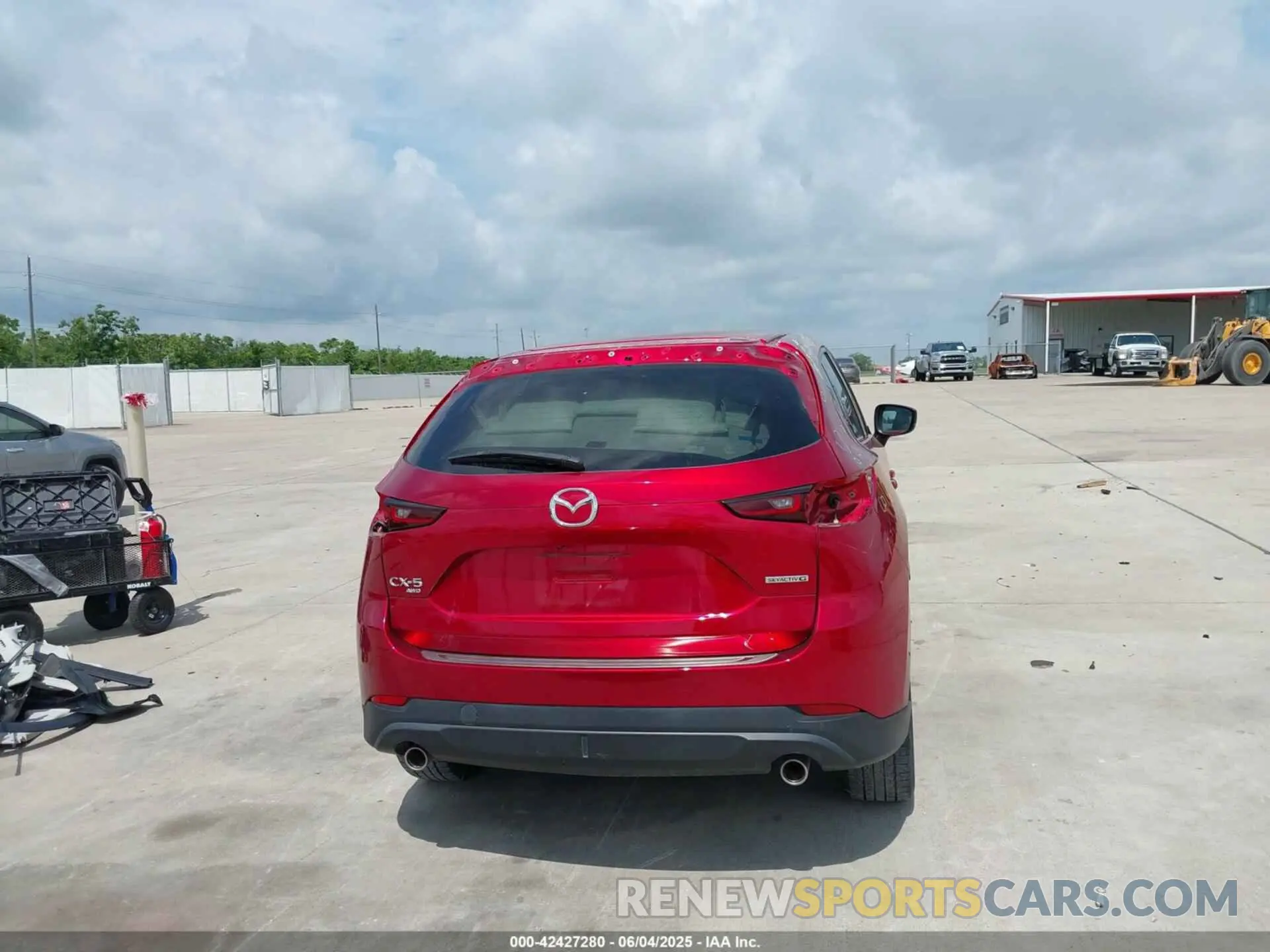 16 Photograph of a damaged car JM3KFBDM8N0536659 MAZDA CX-5 2022