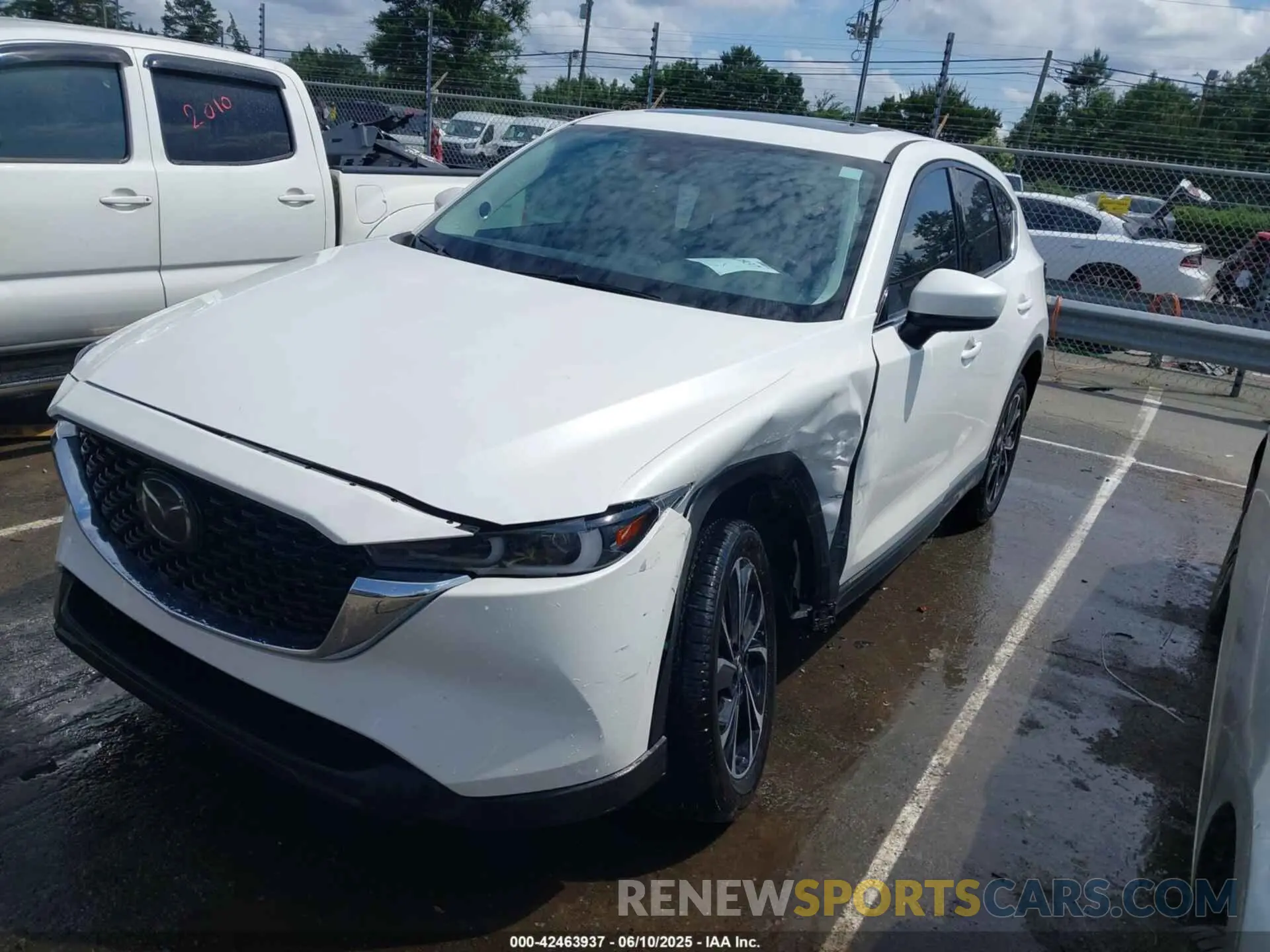 2 Photograph of a damaged car JM3KFBDM8N0588762 MAZDA CX-5 2022