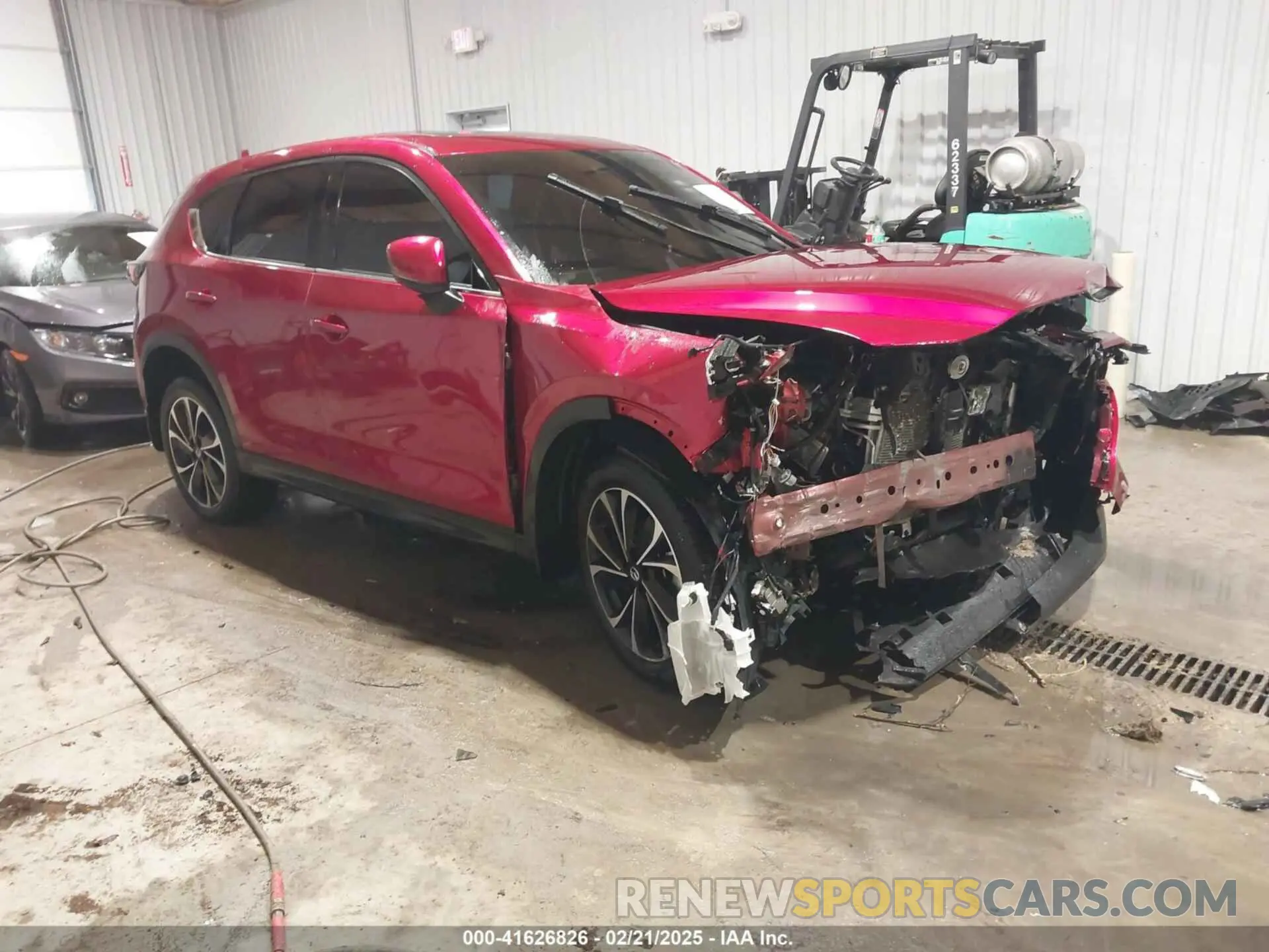 1 Photograph of a damaged car JM3KFBDMXN0548912 MAZDA CX-5 2022