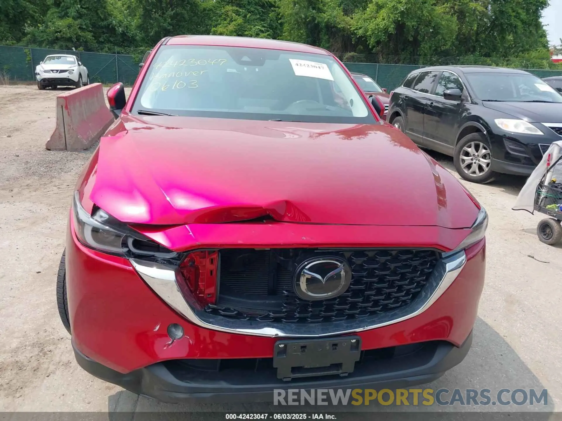 6 Photograph of a damaged car JM3KFBEM0N0635023 MAZDA CX-5 2022