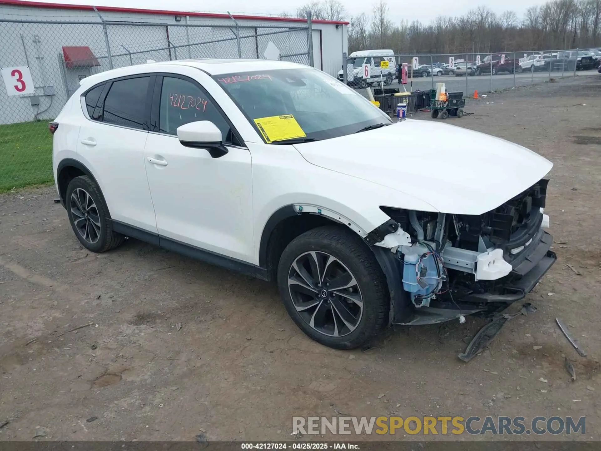 1 Photograph of a damaged car JM3KFBEM2N0616960 MAZDA CX-5 2022