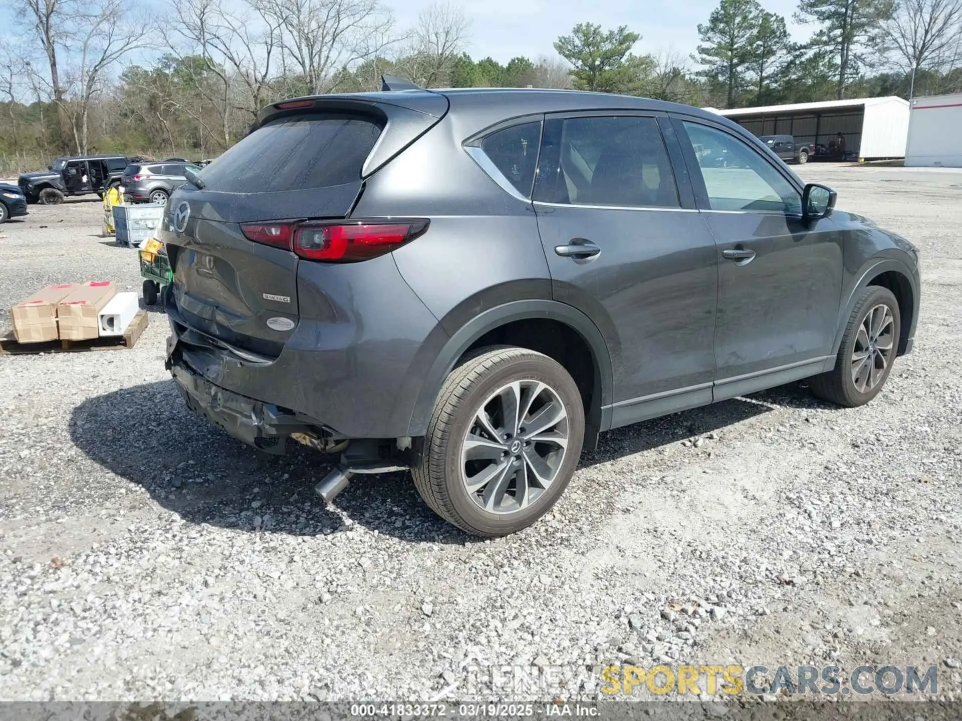 4 Photograph of a damaged car JM3KFBEM3N1572722 MAZDA CX-5 2022