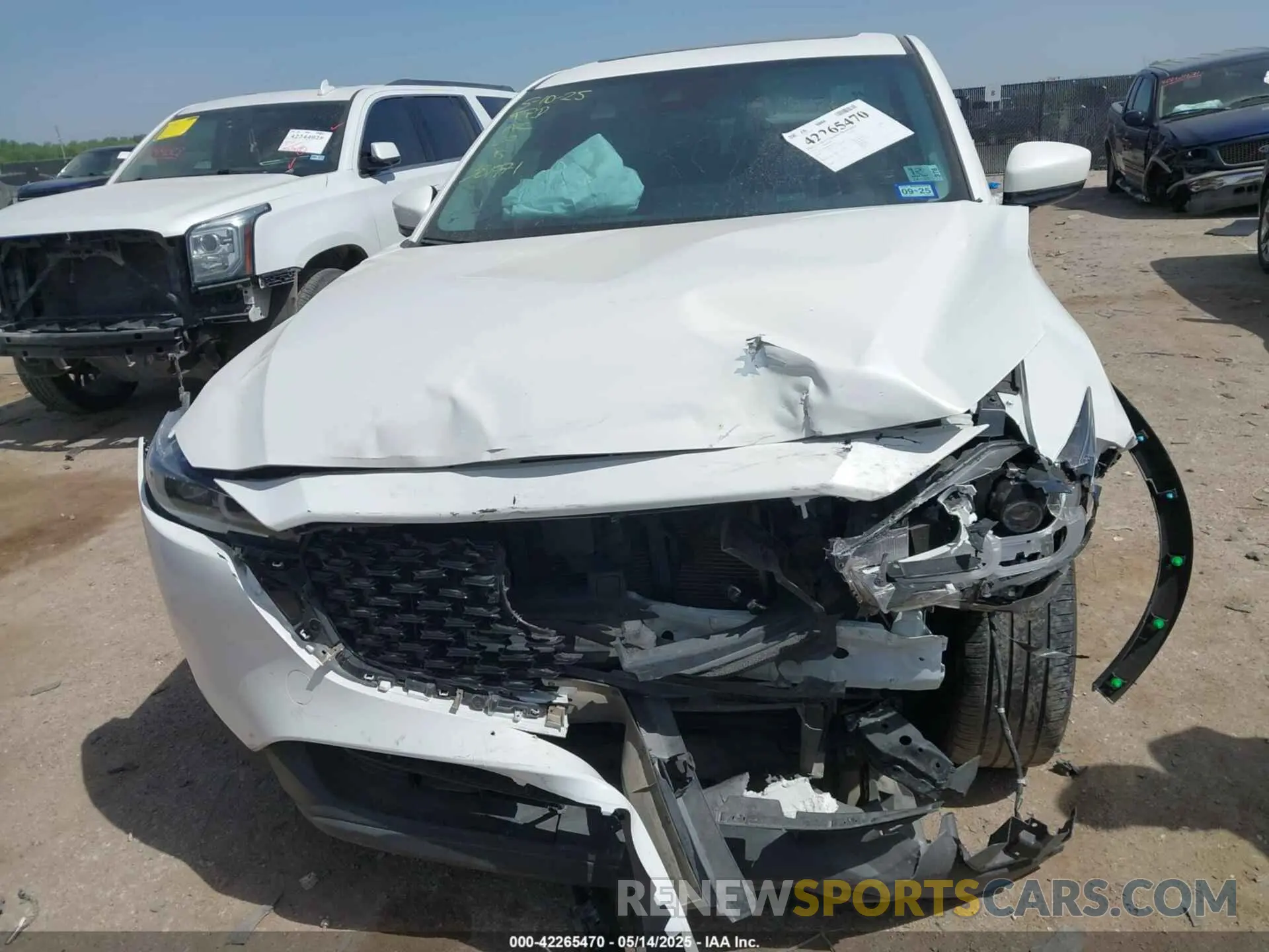 6 Photograph of a damaged car JM3KFBEM3N1576592 MAZDA CX-5 2022
